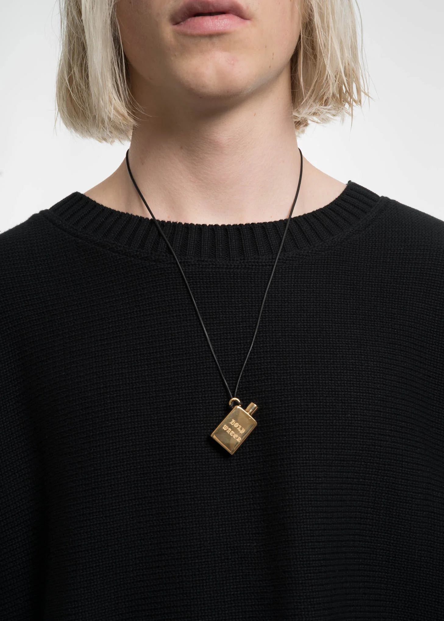 Gold SSS Holy Water Pendant - Image 2