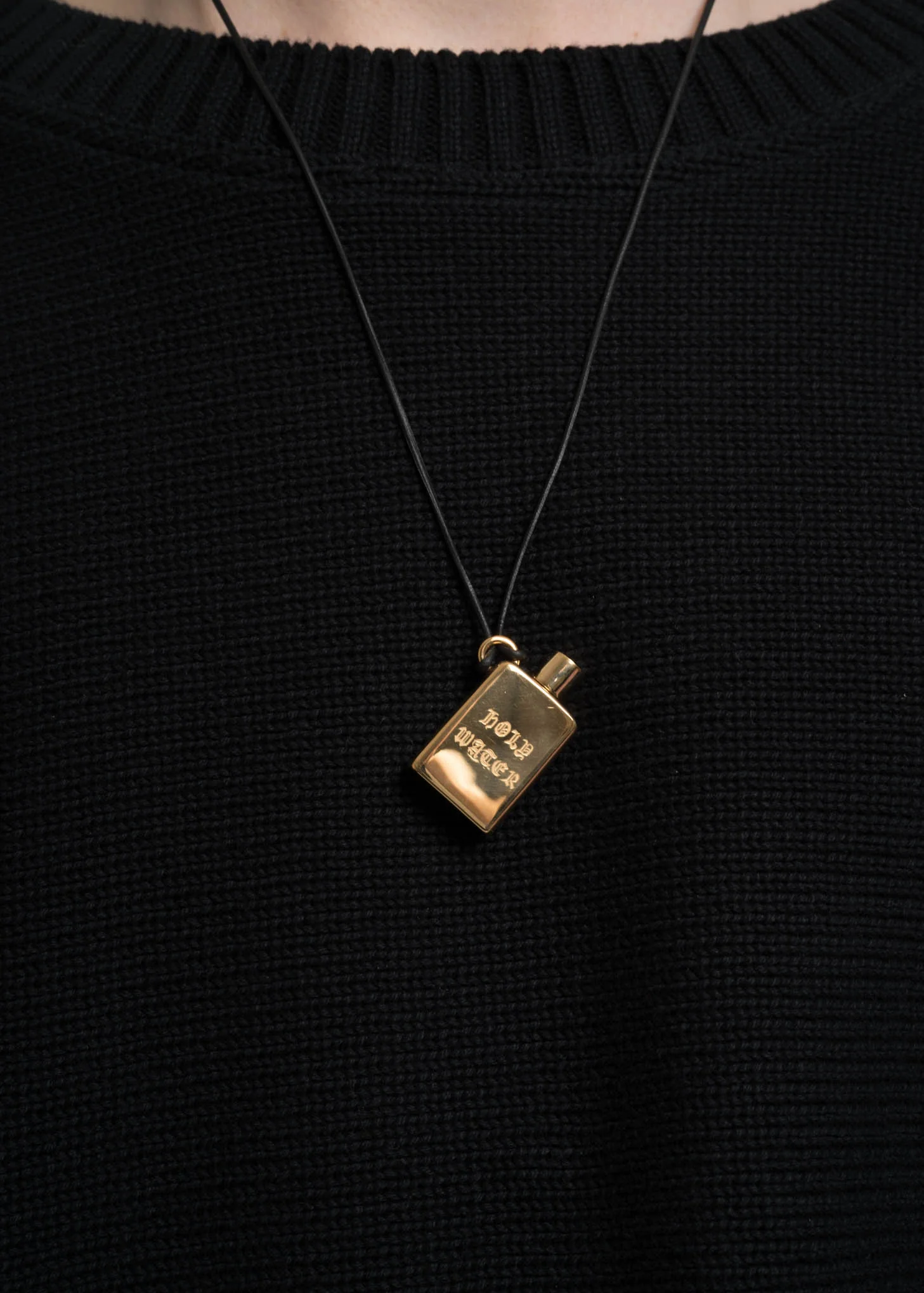 Gold SSS Holy Water Pendant - Image 3