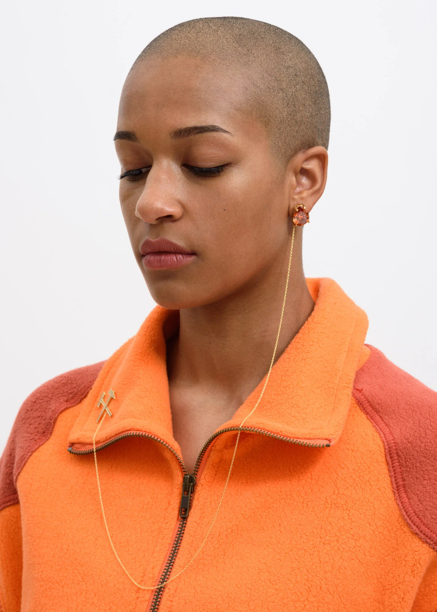 Gold Pin Hammer Necklace - Image 2