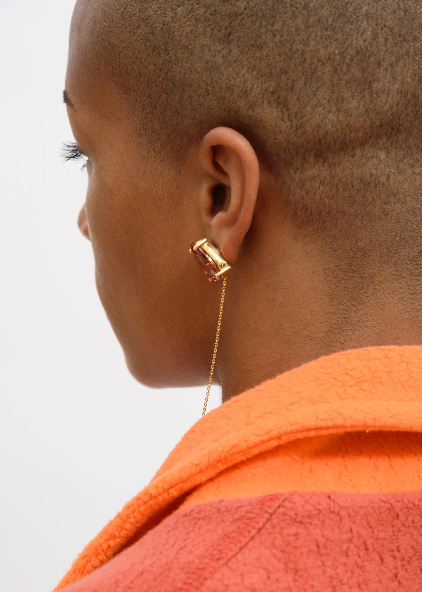 Gold Pin Hammer Necklace - Image 4