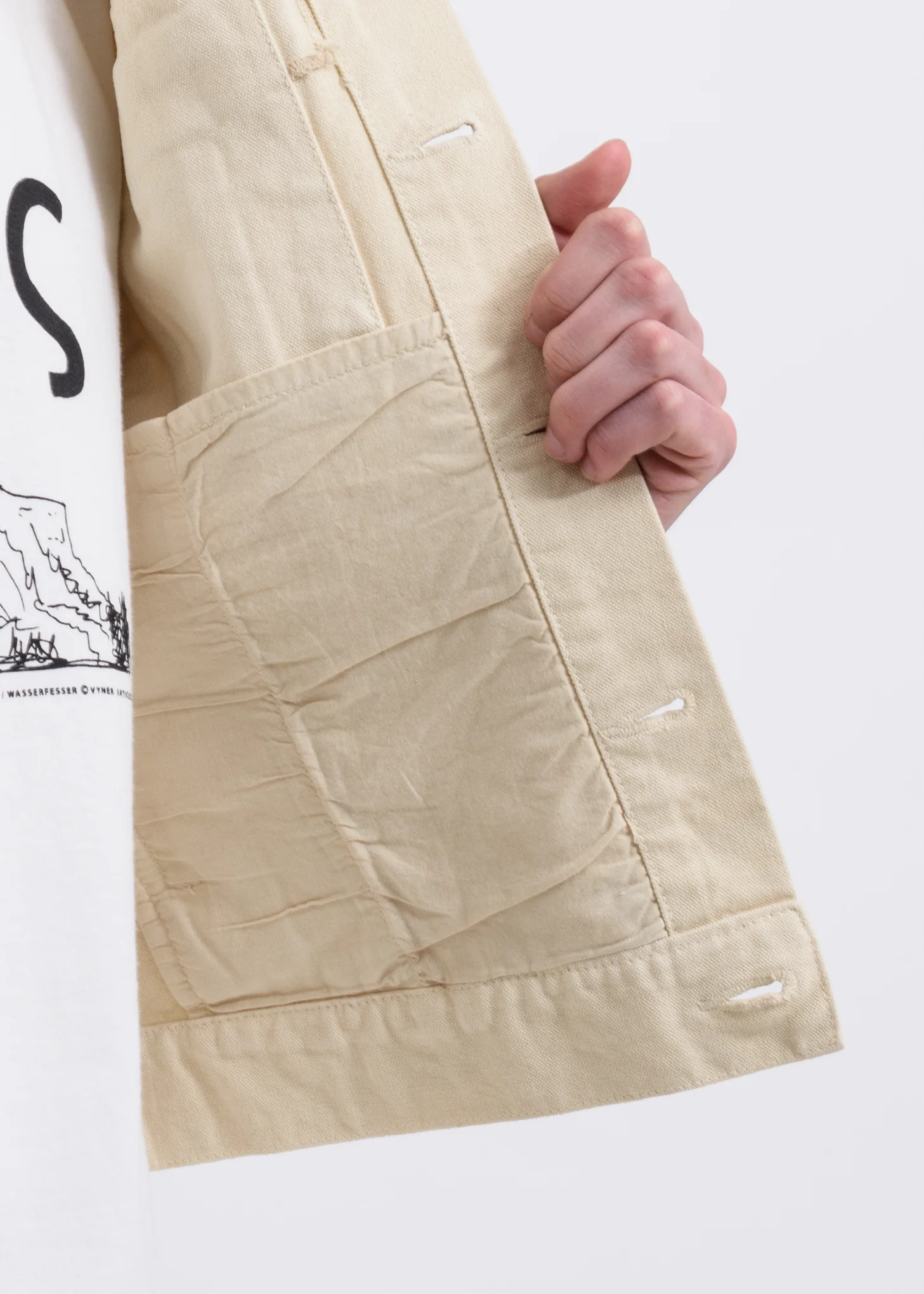 Gold Trucker Jacket - Image 5