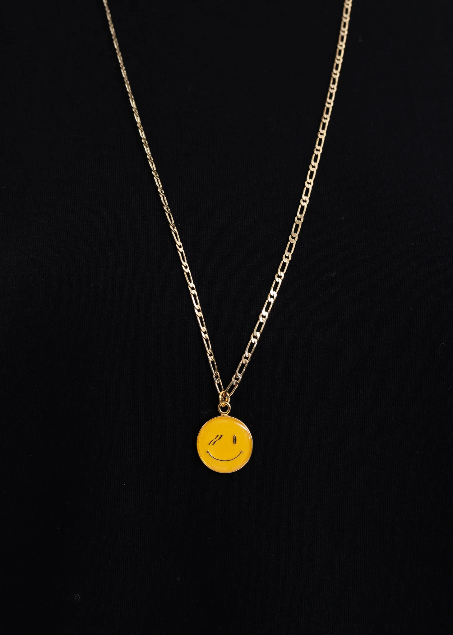Gold We11done Smile Necklace - Image 2