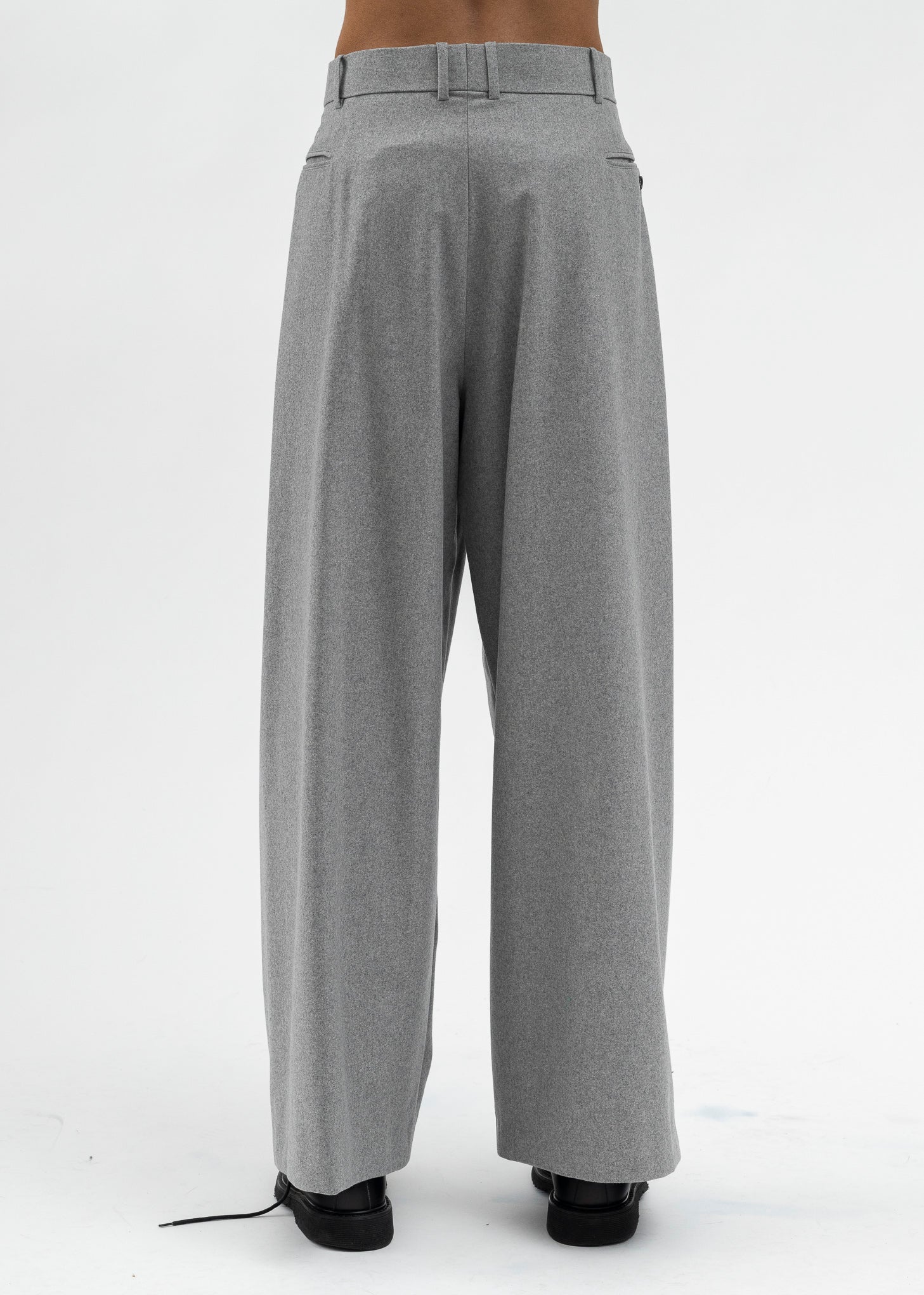 Grey Flannel Trousers - Image 3
