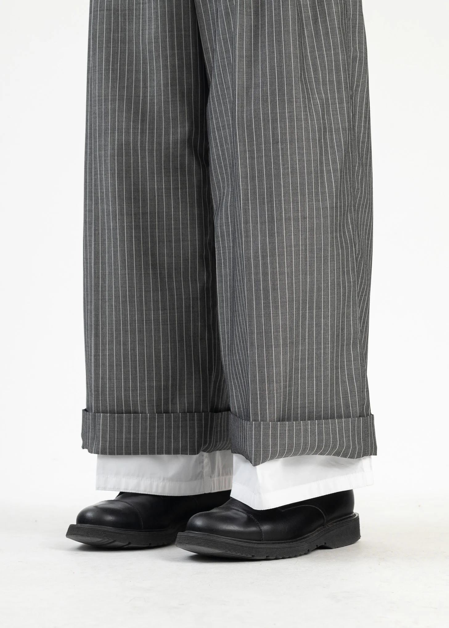 Gray Layered Trousers - Image 5