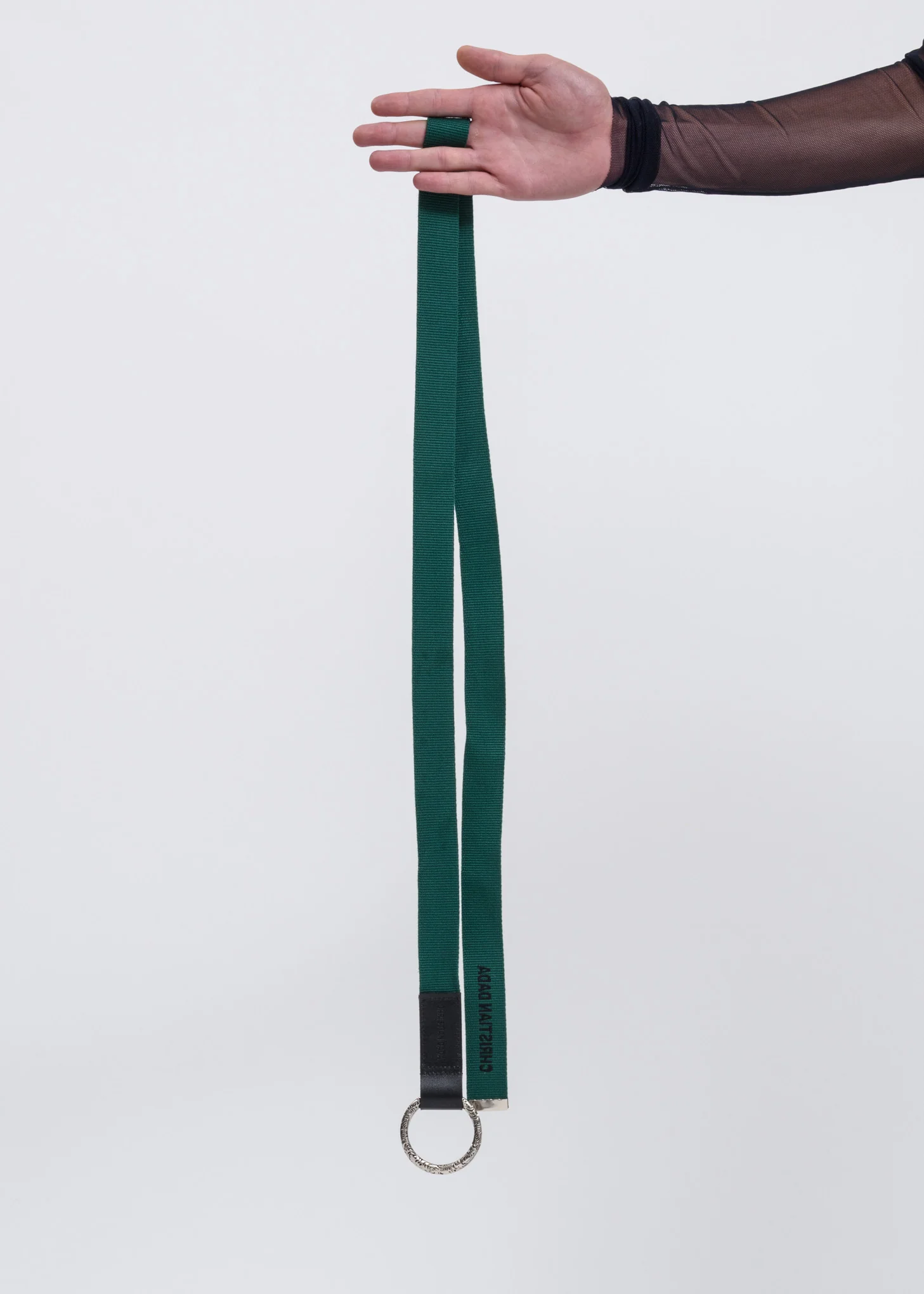 Green and Black KARAKUSA Ring Belt