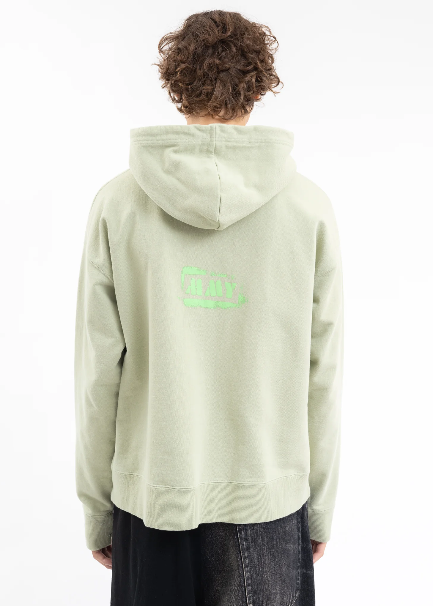 Green Bear Printed Hoodie - Image 2