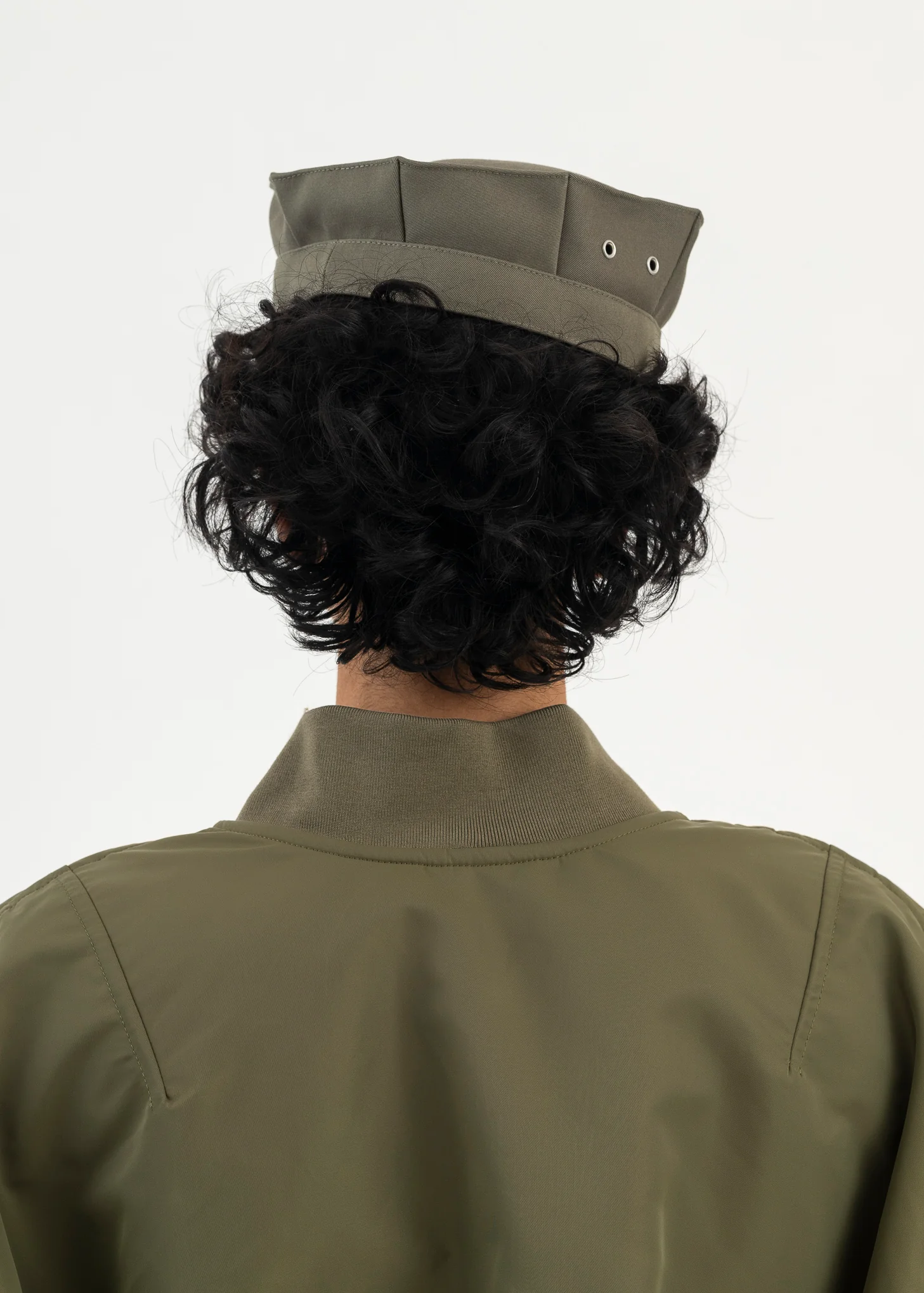 Green Paneled Hat - Image 2