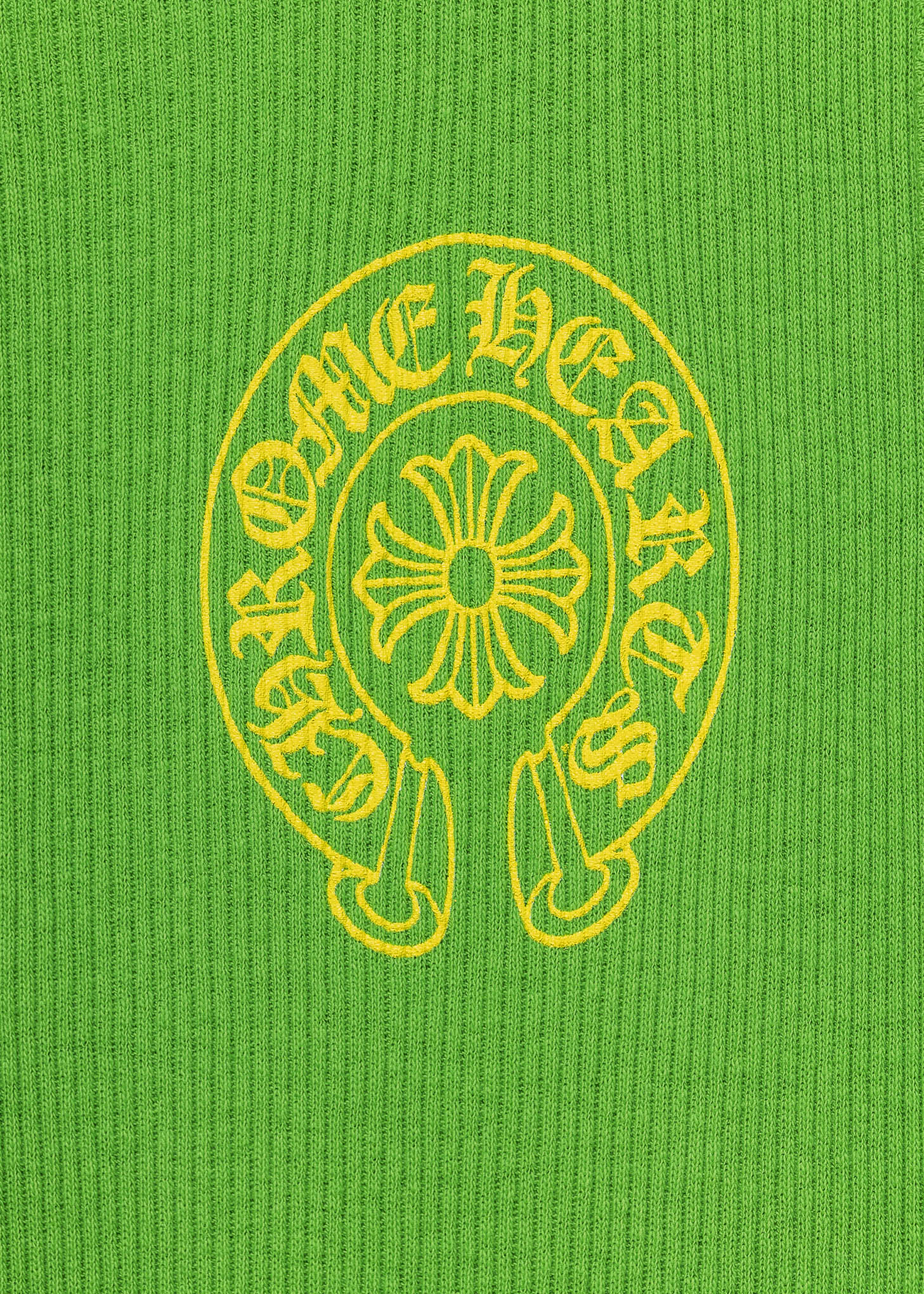 Green Chrome Hearts Logo Tank Top - Image 3