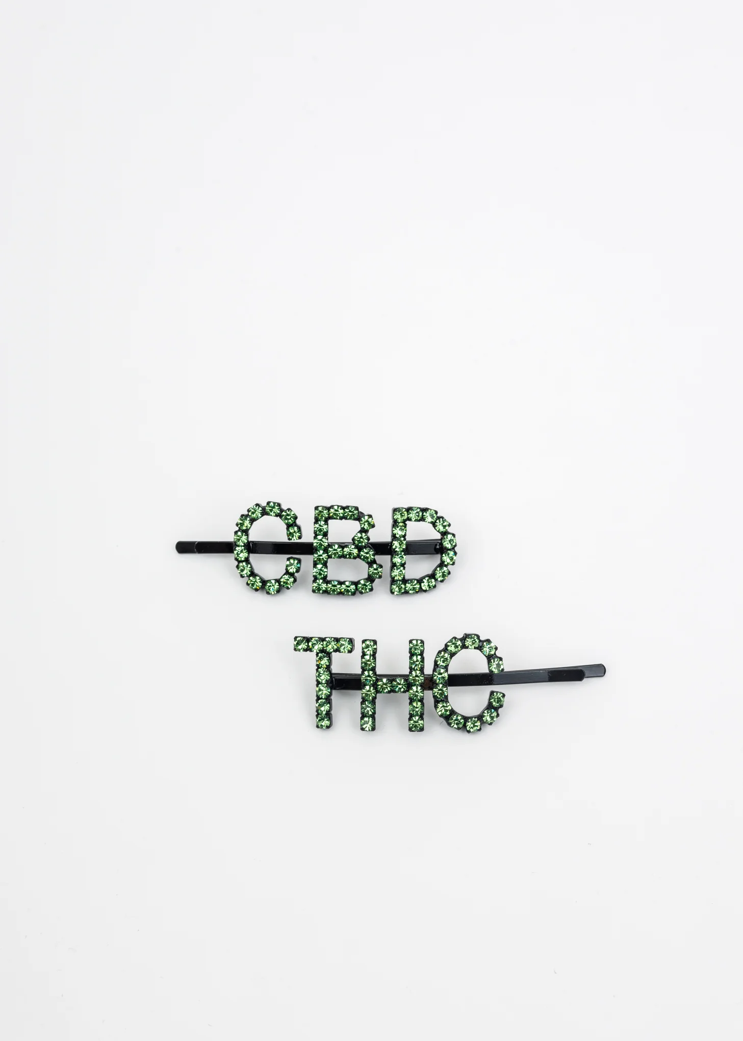 Green Crystal CBD / THC Hairpin