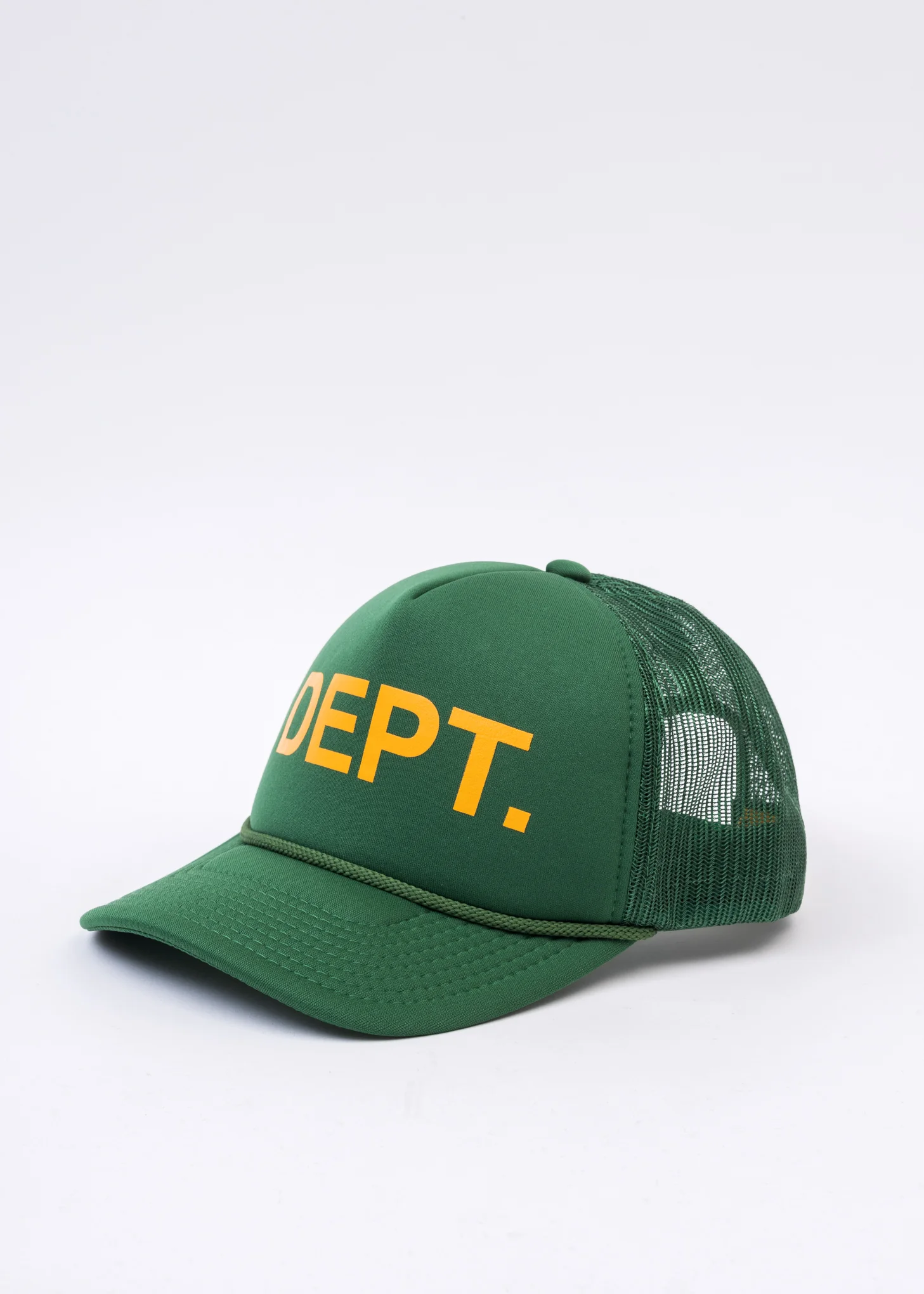 GREEN DEPT. LOGO PAINTED Trucker Cap - Image 3
