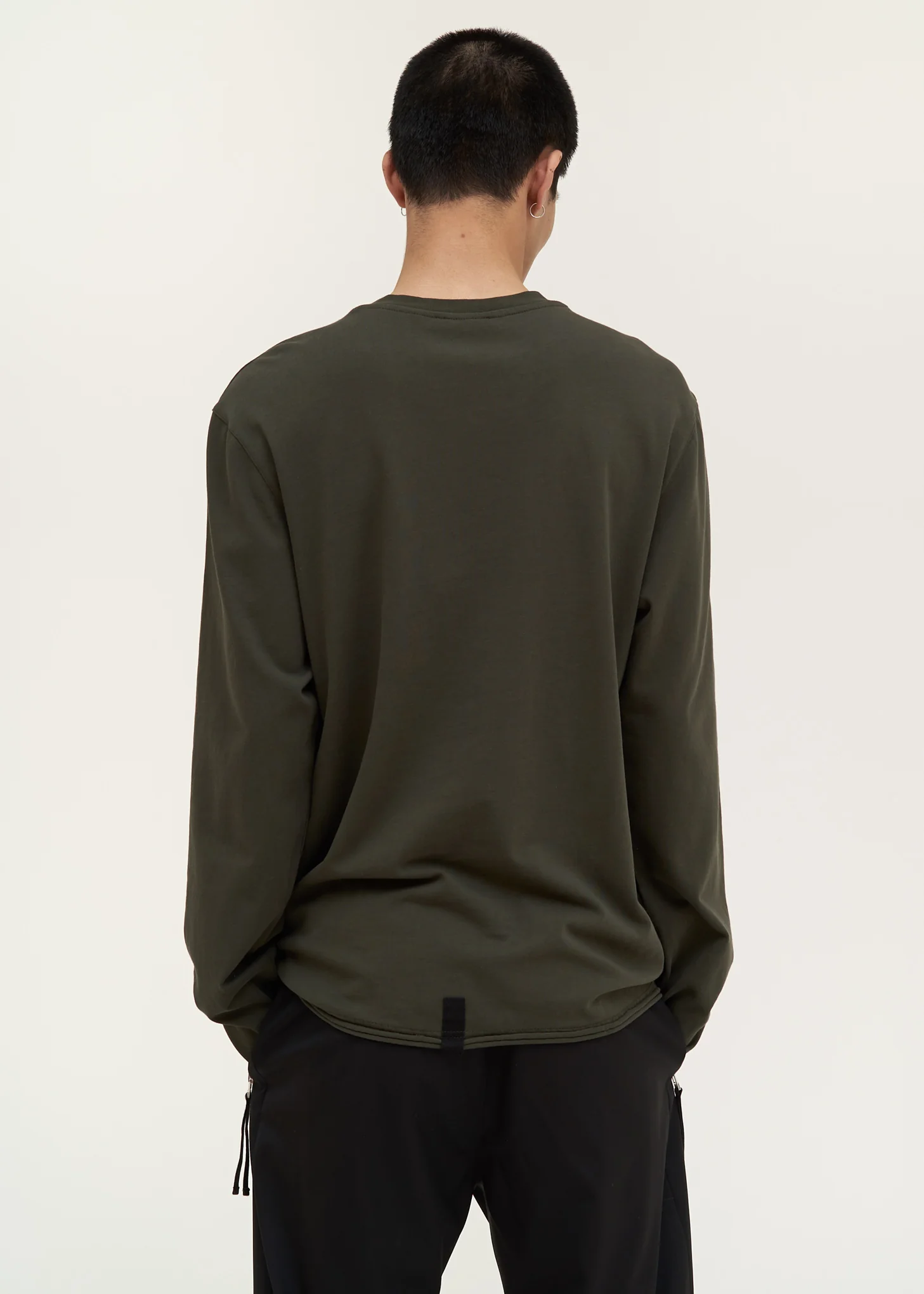 Green Distressed Utility Crewneck - Image 3