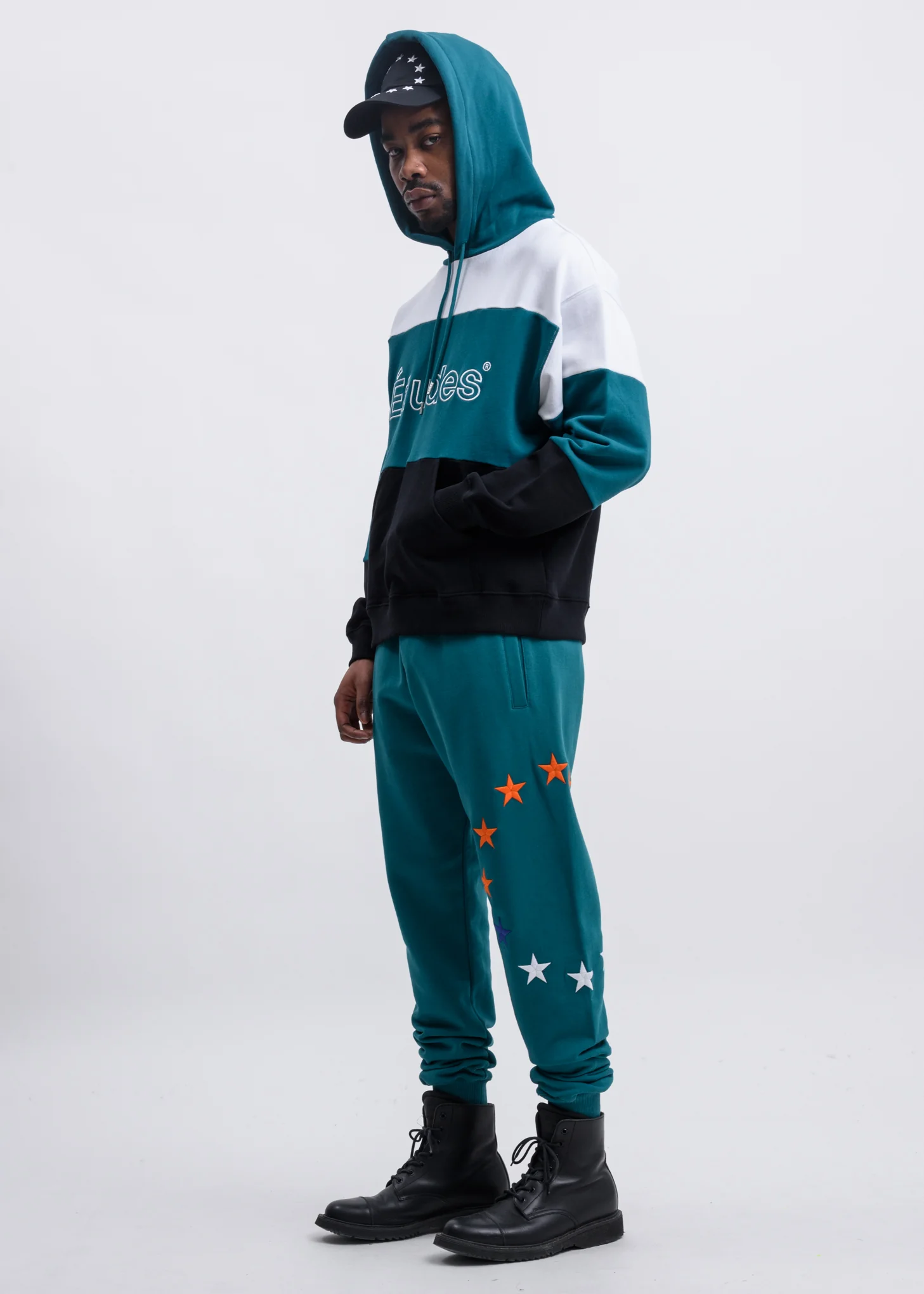Green Extra Hood Etudes Hoodie - Image 5