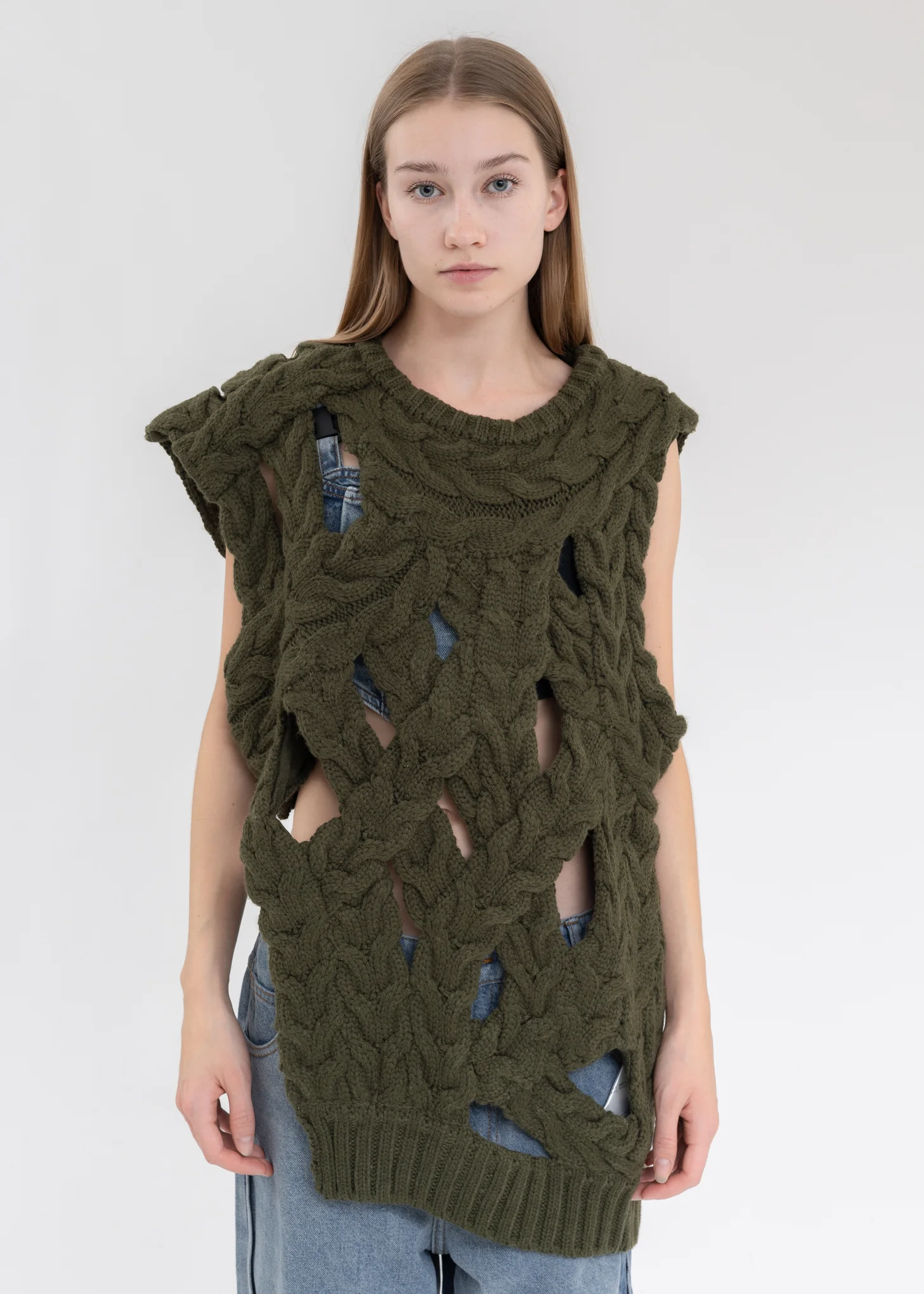 Green FCW LOGO VEST