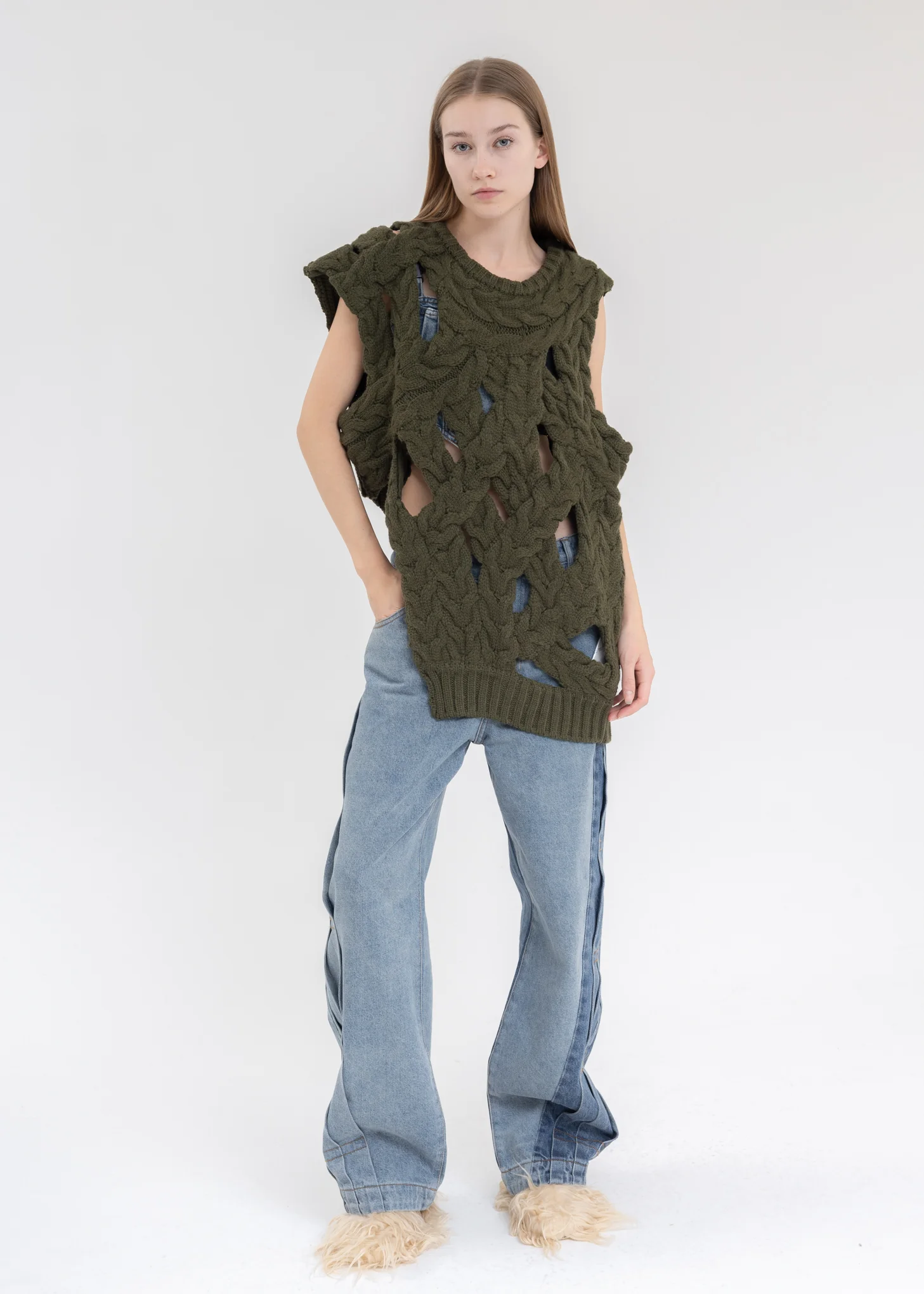 Green FCW LOGO VEST - Image 5