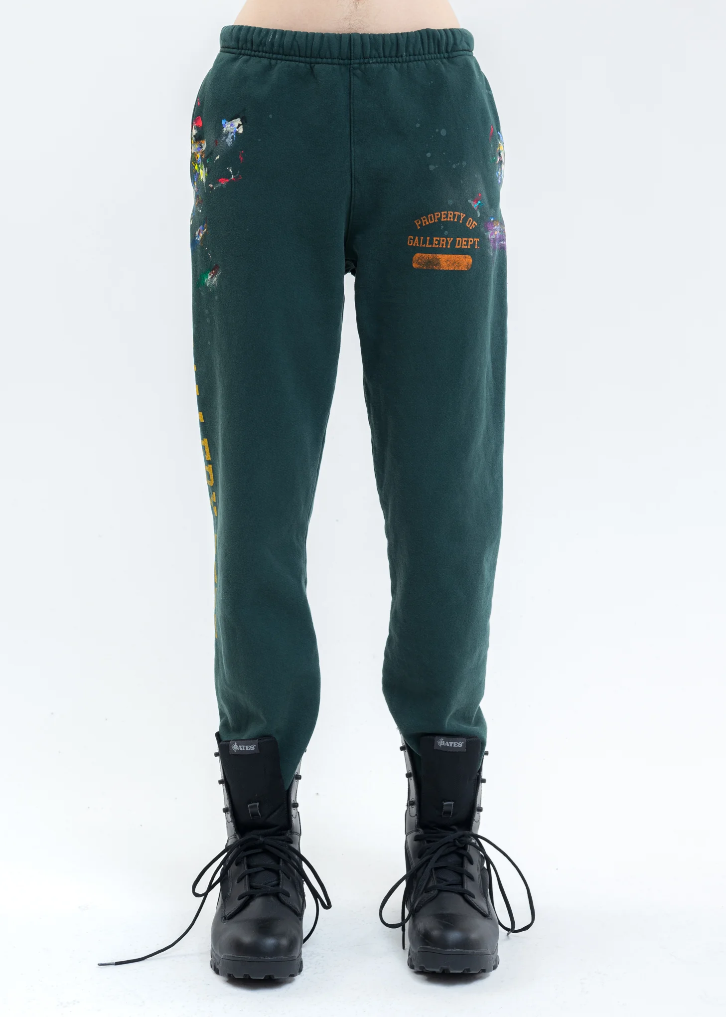 Green GD PROPERTY OF PAINTED Sweater Pants