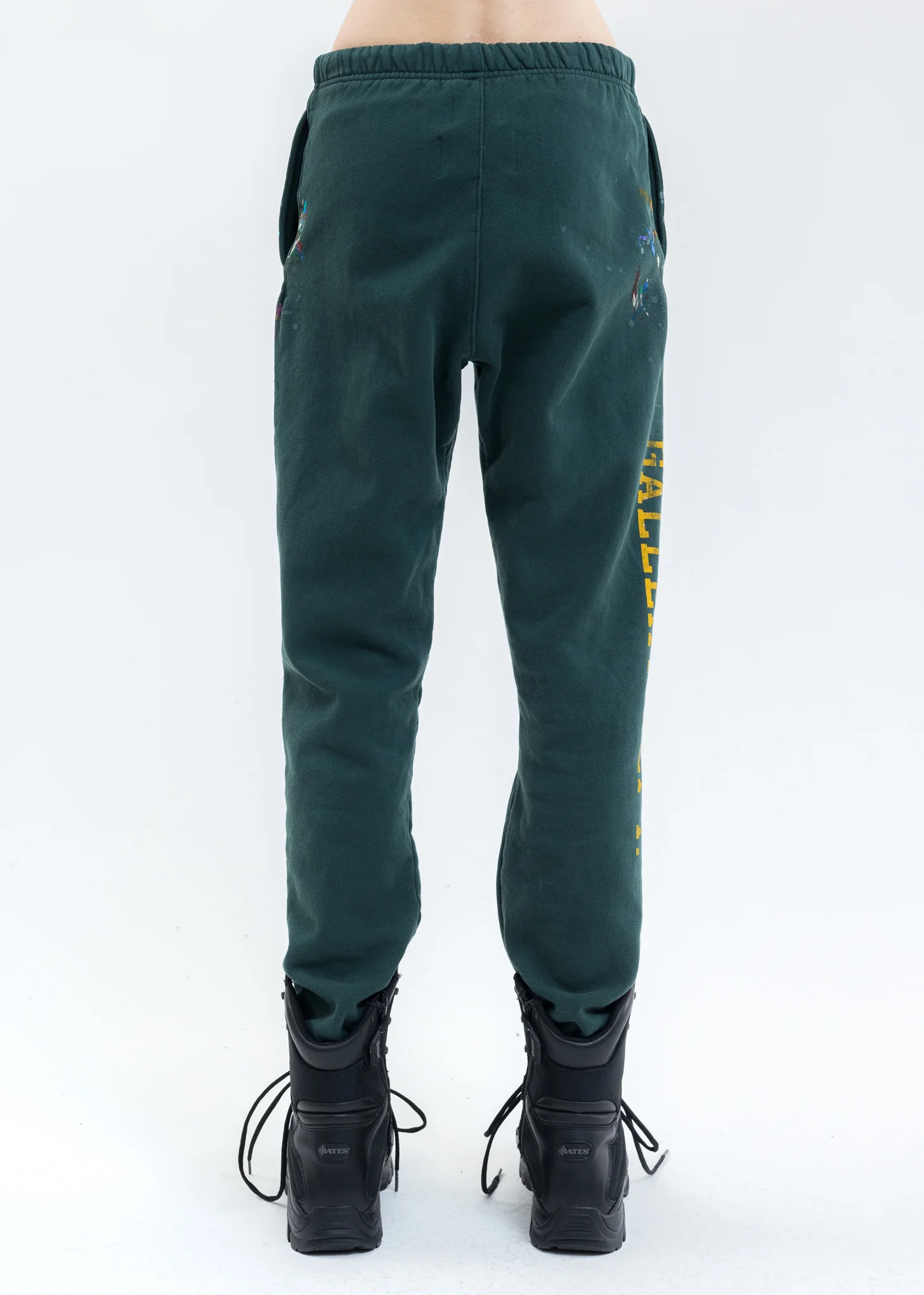 Green GD PROPERTY OF PAINTED Sweater Pants - Image 4