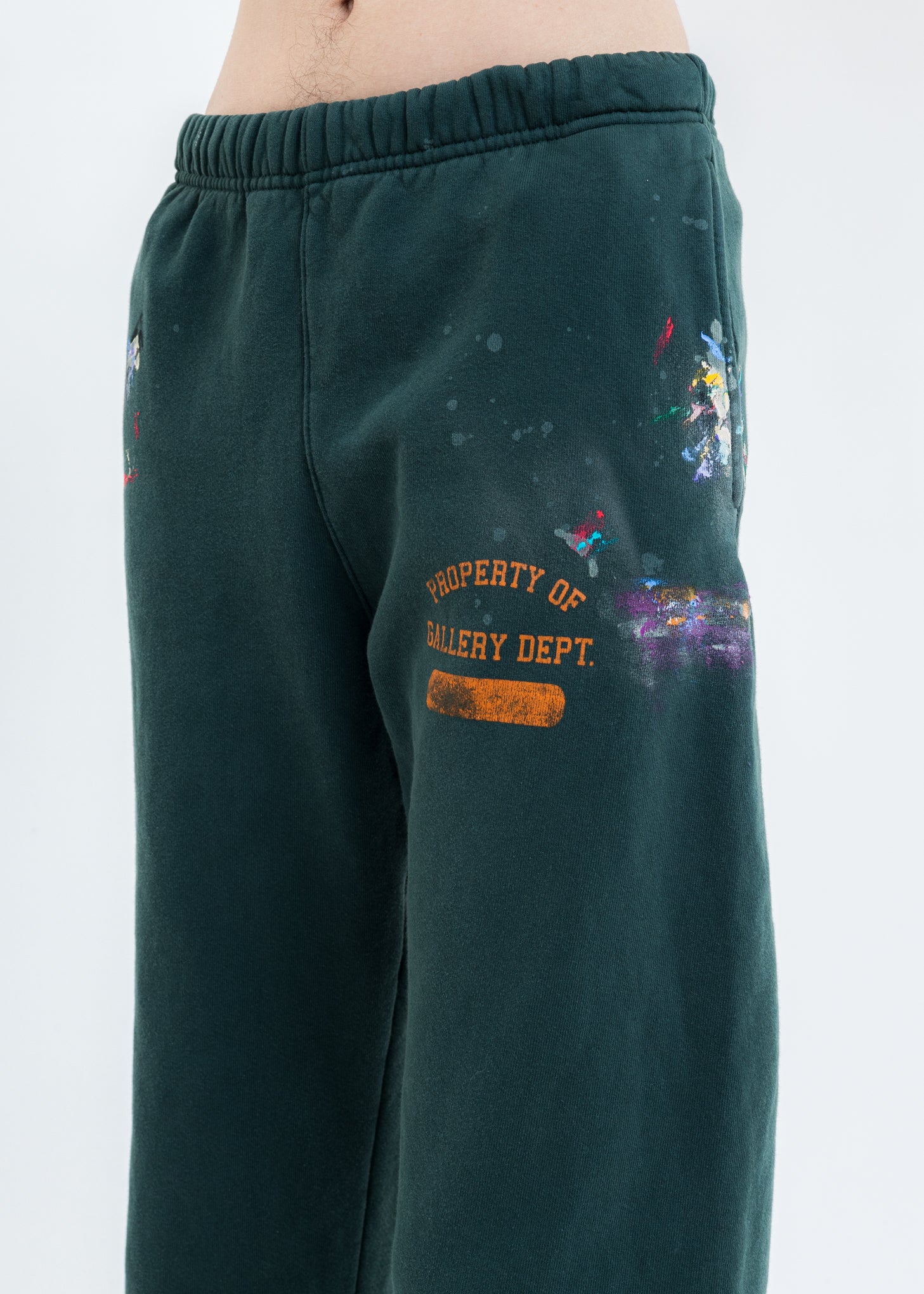 Green GD PROPERTY OF PAINTED Sweater Pants - Image 5