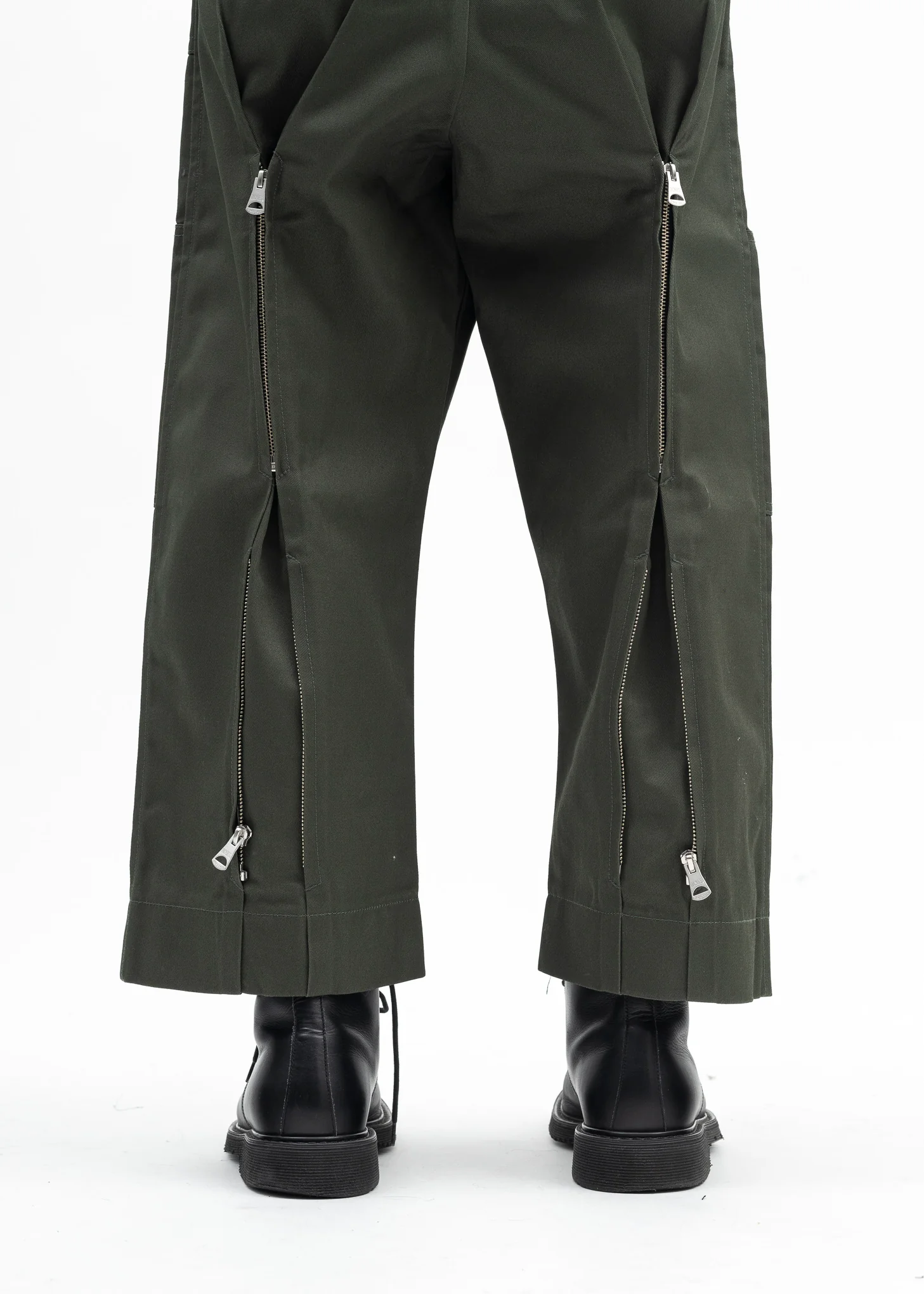 GREEN KIDILL × DICKIES LOOSE FIT BONDAGE PANTS - Image 4