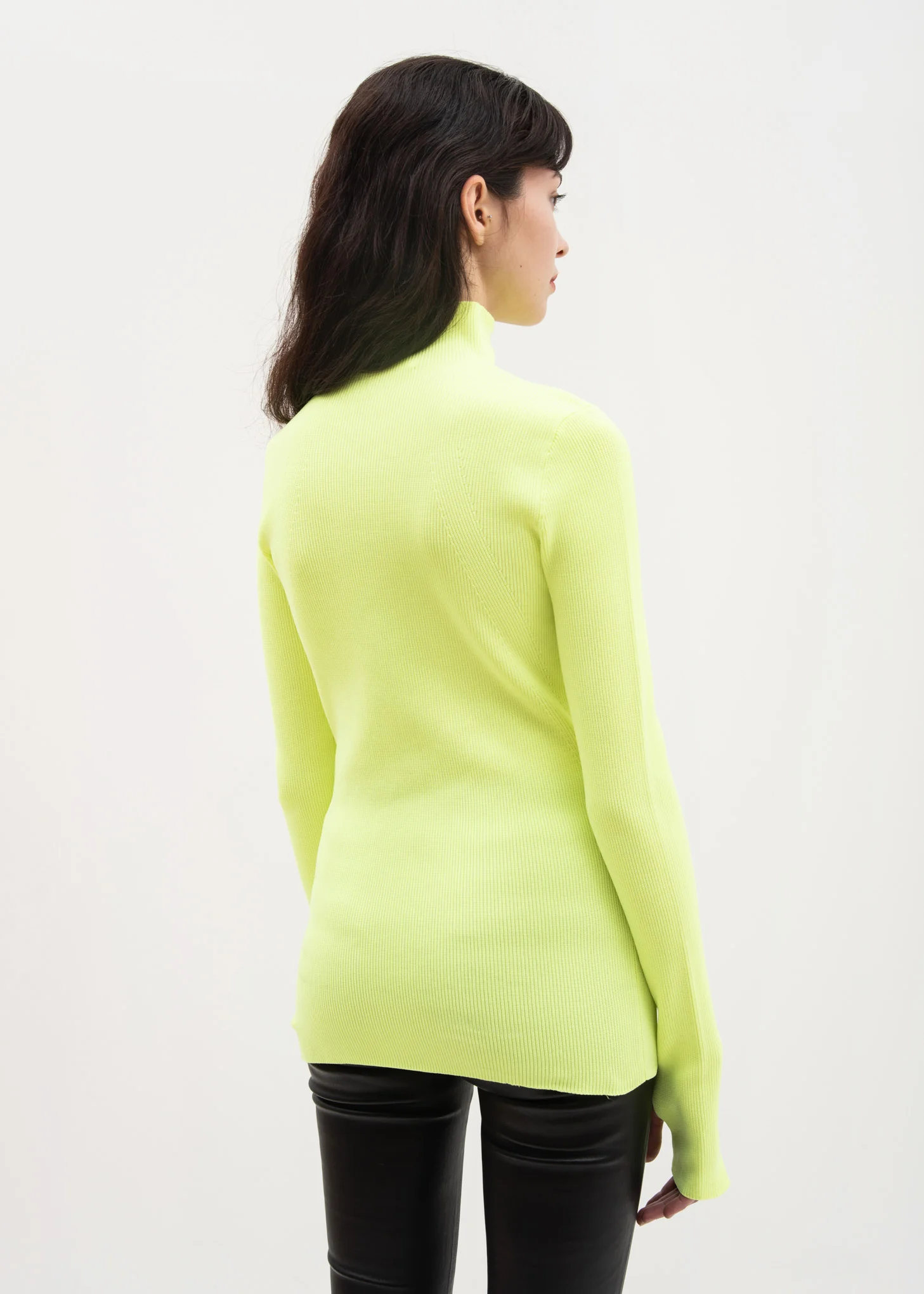 Green Long Sleeve Mock Neck - Image 3