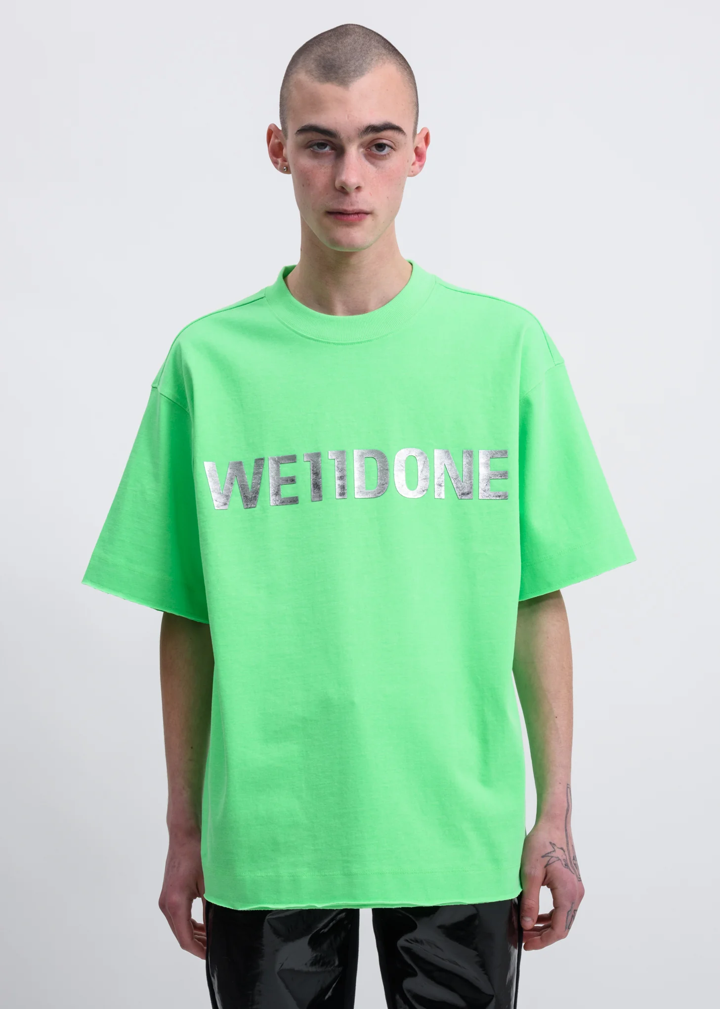Green  Metal Logo T-Shirt
