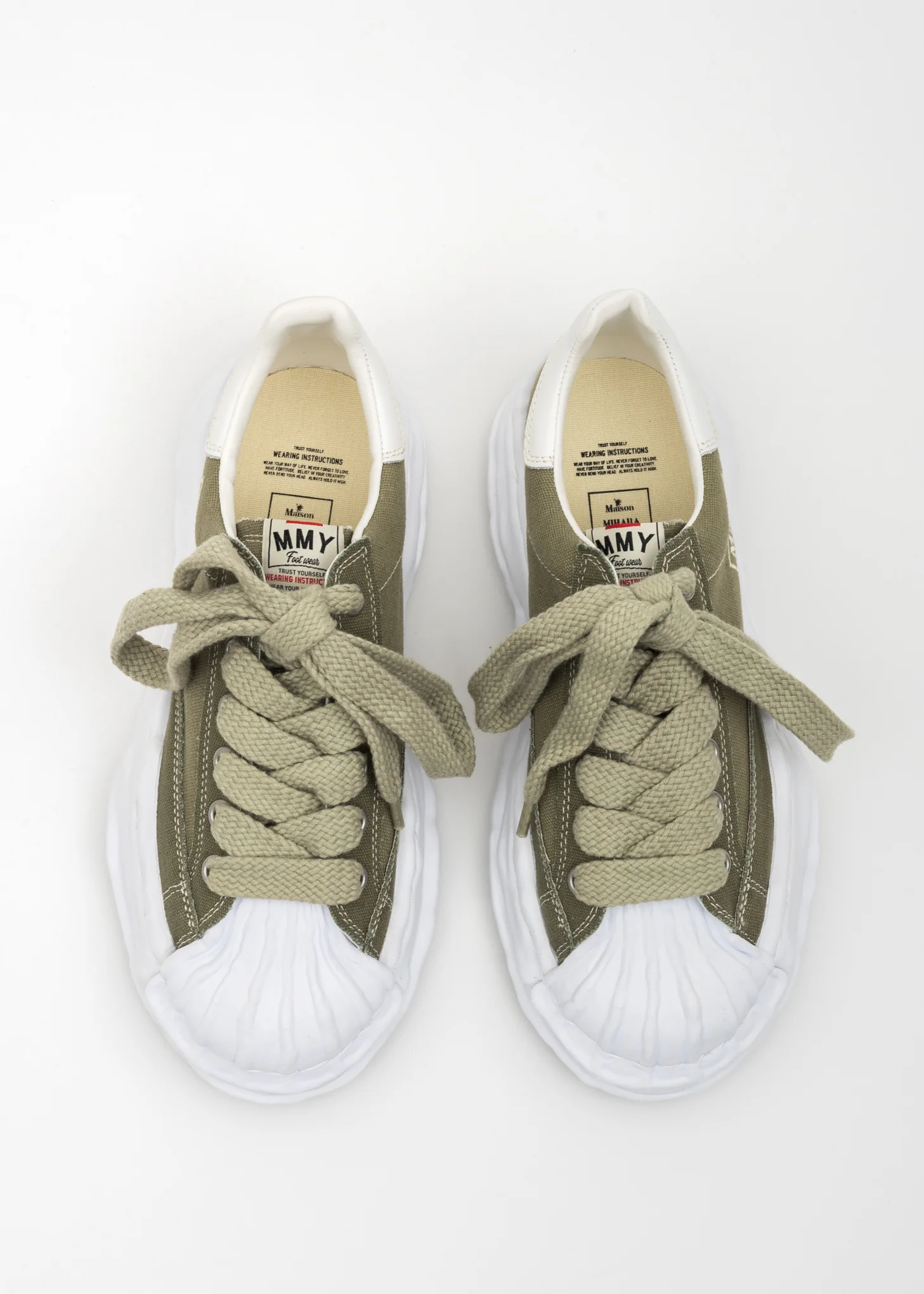 Green OG Sole STC Canvas Low-Top Sneaker (BLAKEY LOW) - Image 3