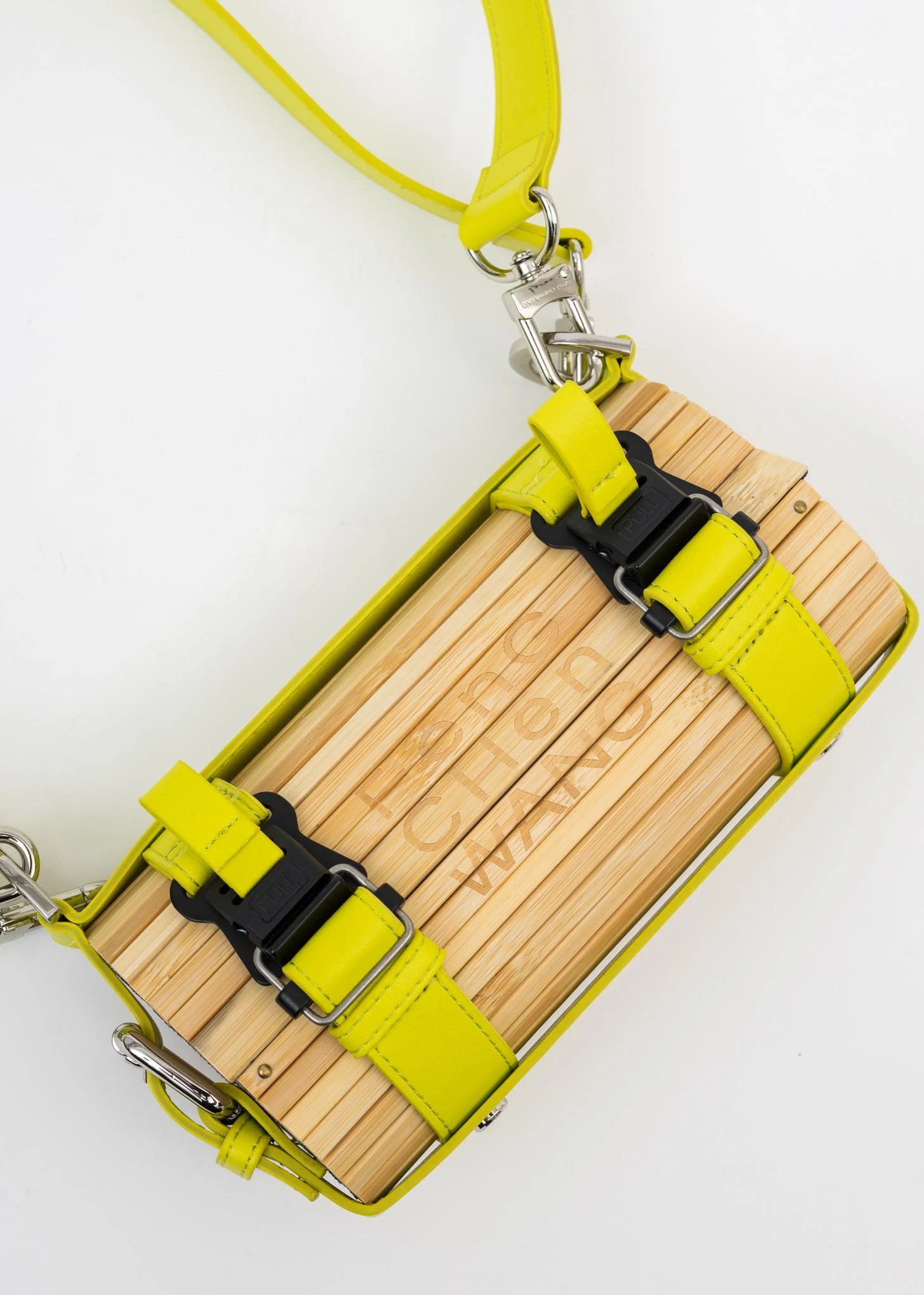 Green Small Bamboo Bag - Image 7