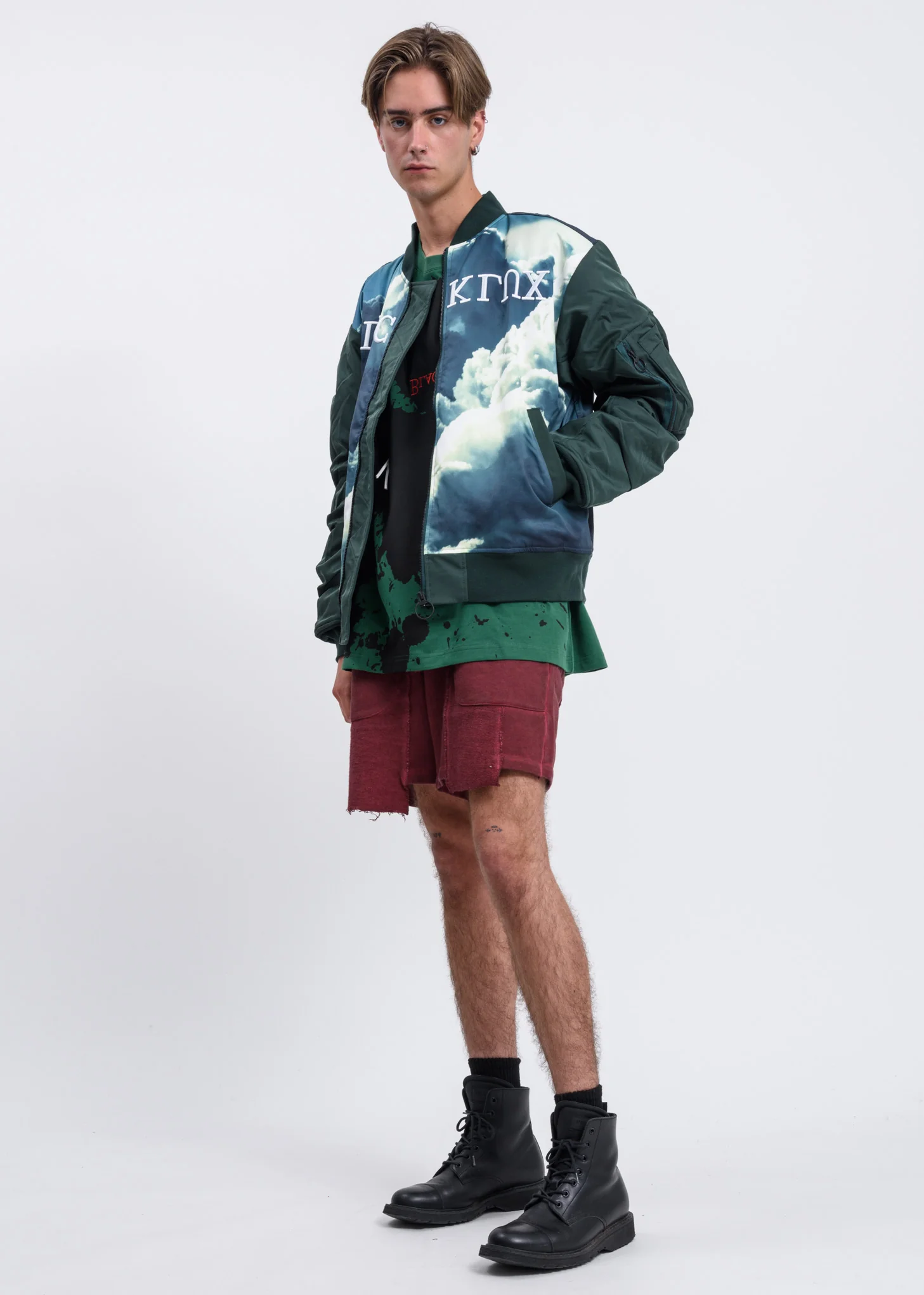 Green Splatter T-Shirt - Image 5