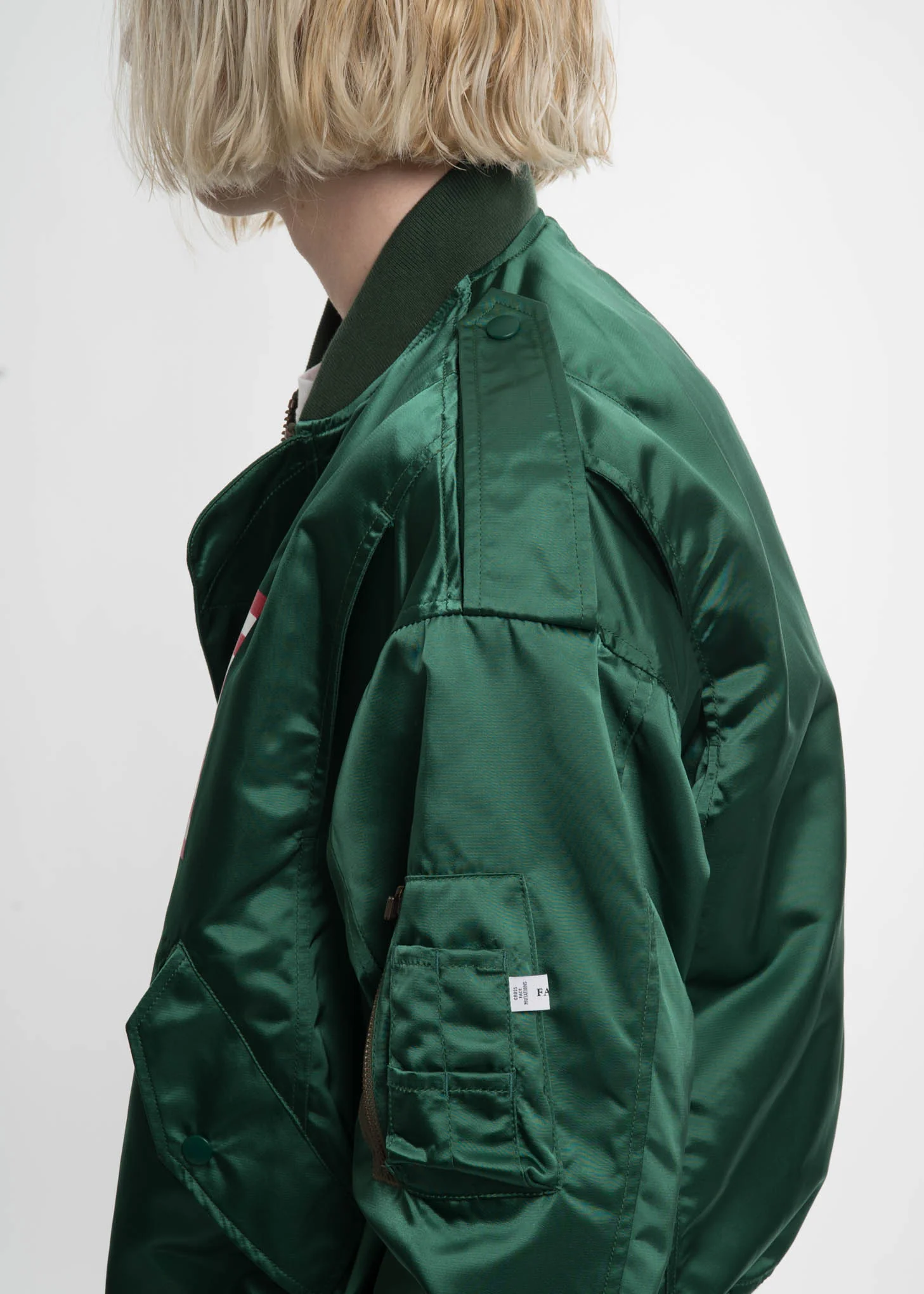 Green USA Bomber - Image 5