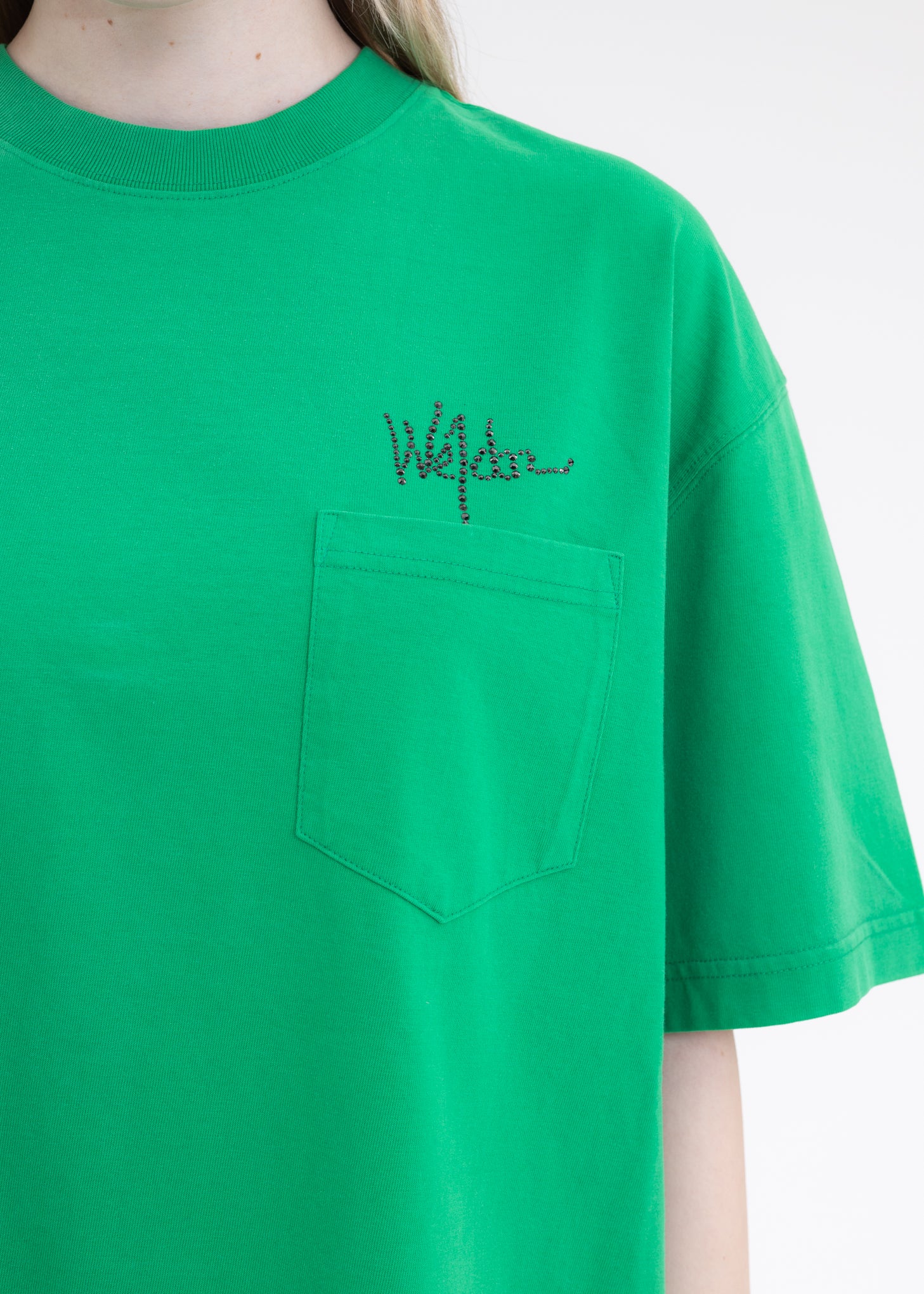 GREEN VINTAGE SHORT-SLEEVED POCKET-SHIRT - Image 4