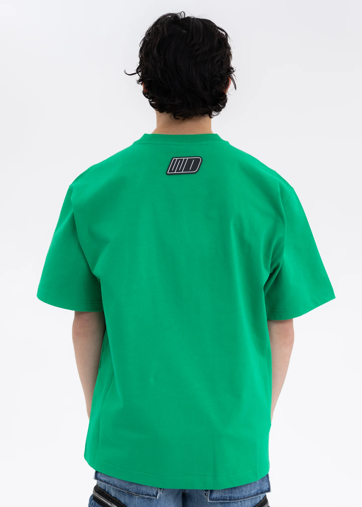 GREEN WE11DONE CHARACTER LOGO T-SHIRT - Image 4
