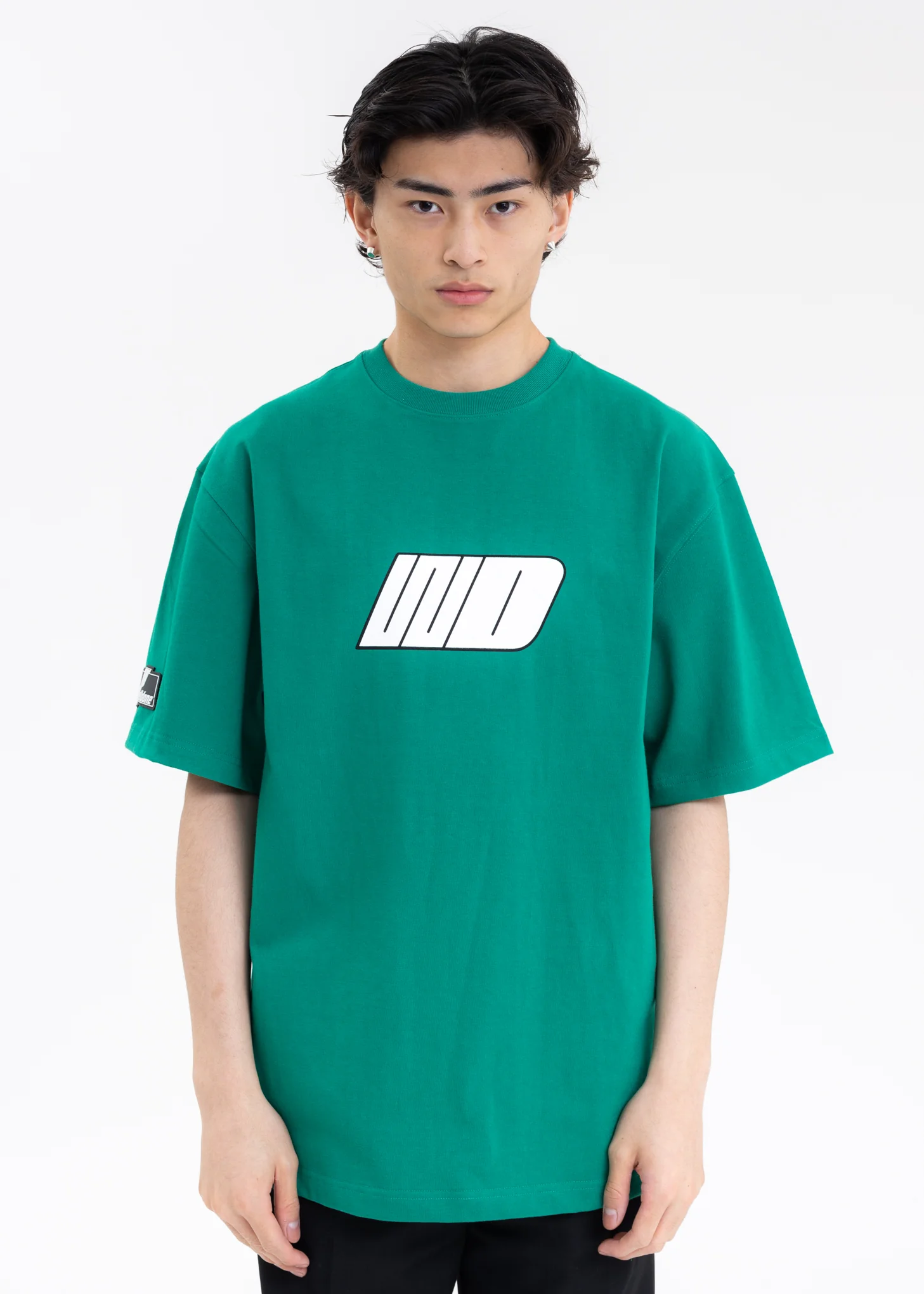 GREEN WE11DONE WD LOGO T-SHIRT