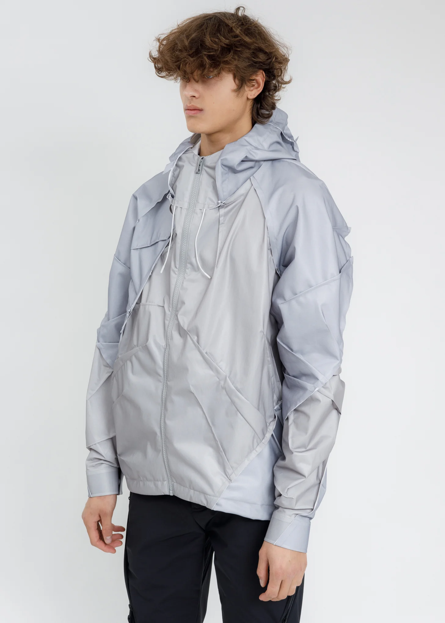 Grey 4.0+ TECHNICAL JACKET LEFT - Image 7