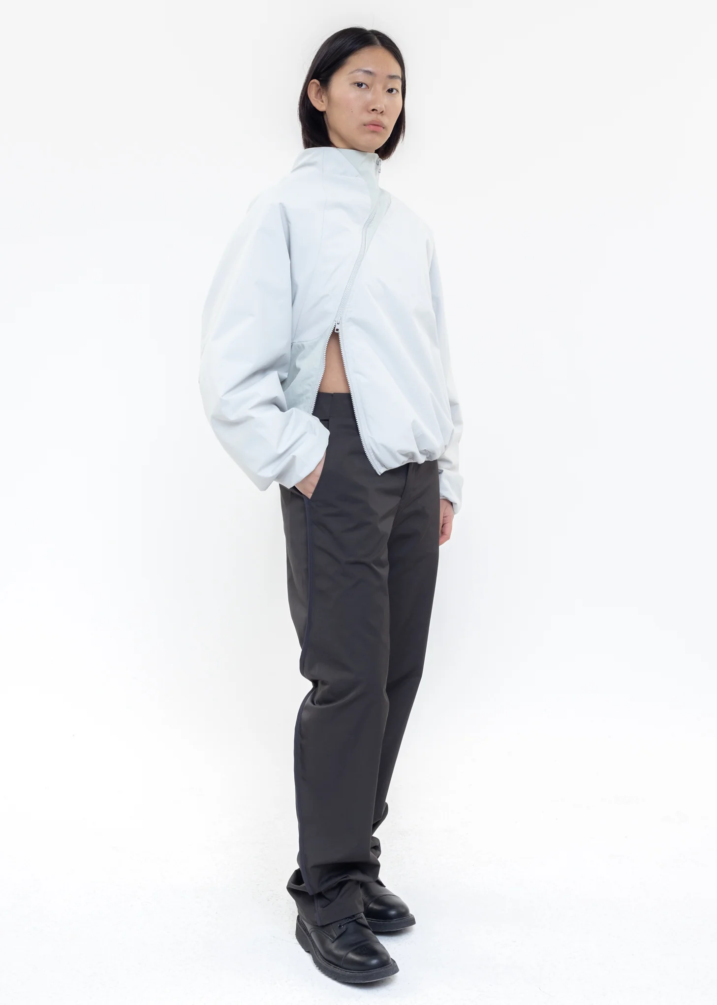 Grey 4.0+ TECHNICAL JACKET RIGHT - Image 7
