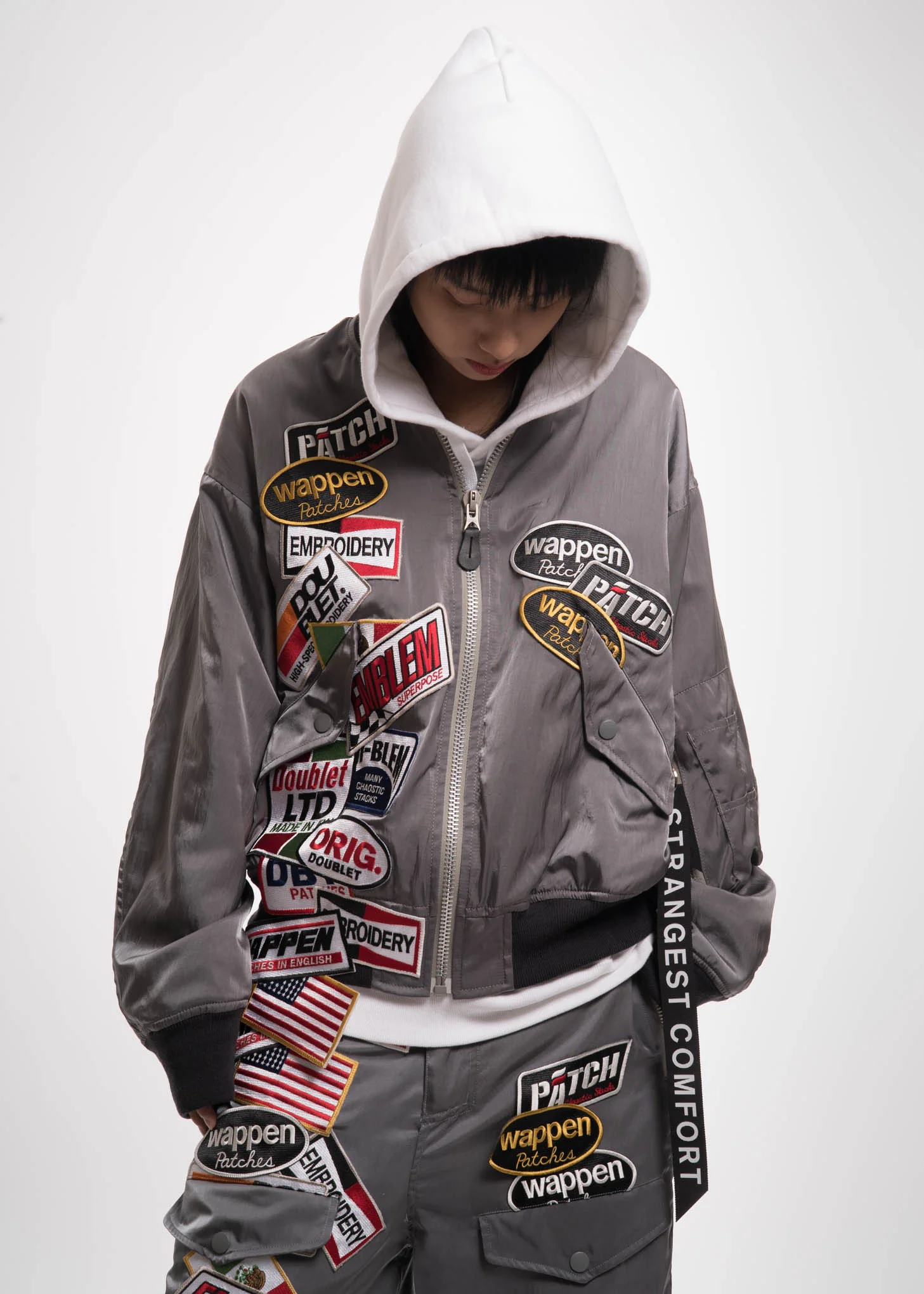 Grey Chaos Patches Bomber