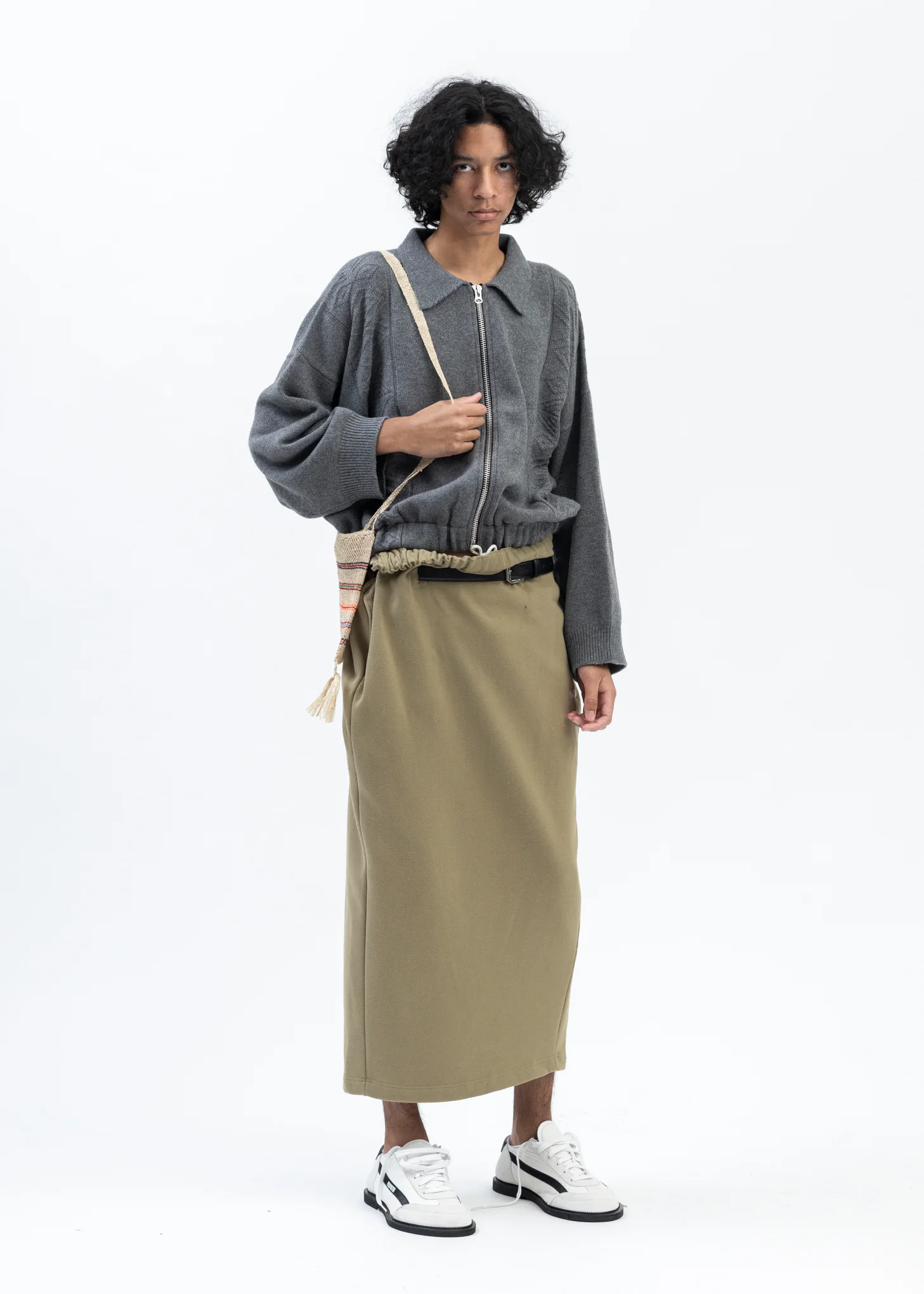GREY CHIC KNITTED JACKET - Image 5