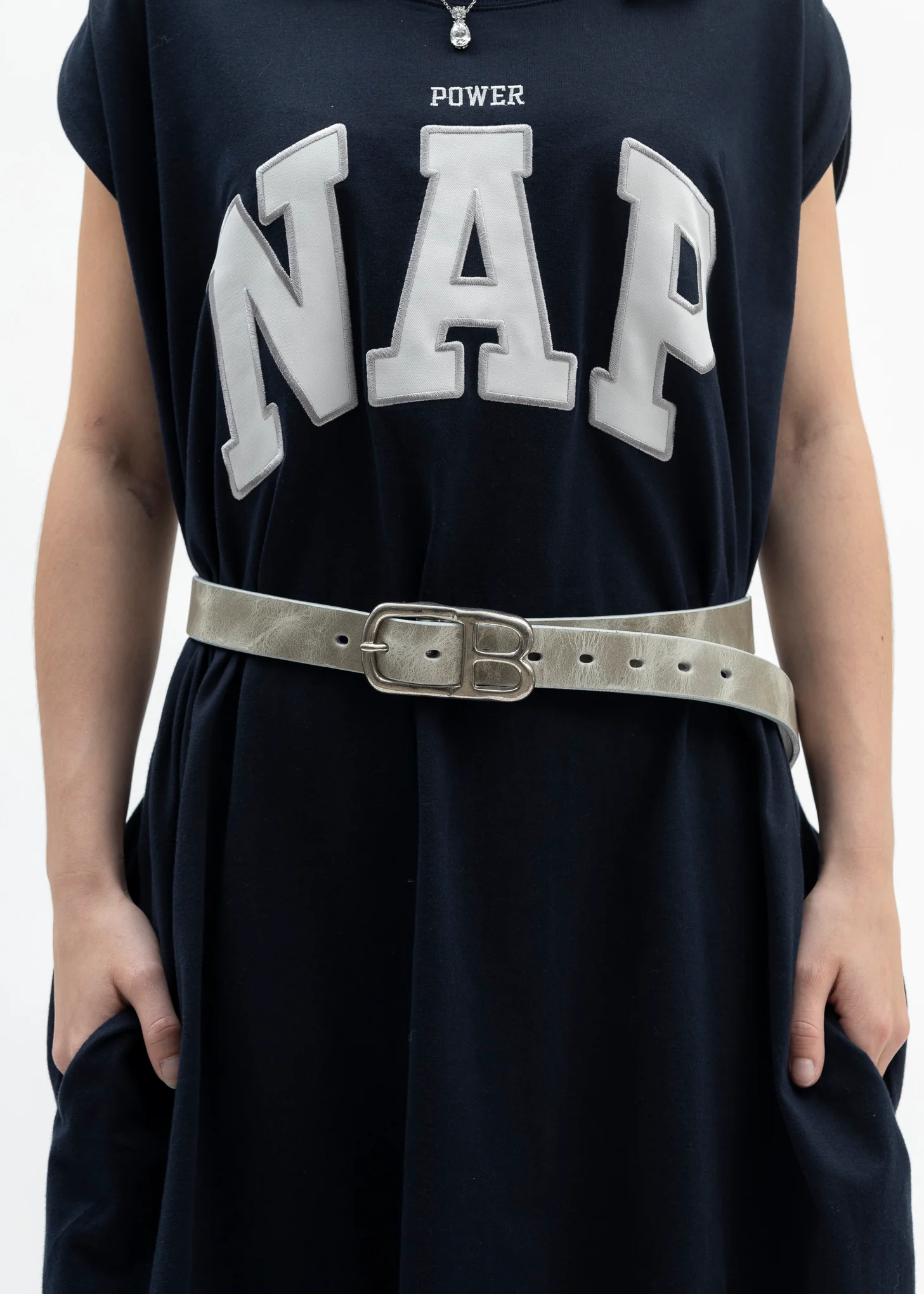 GREY DB BUCKLE BELT - Image 2