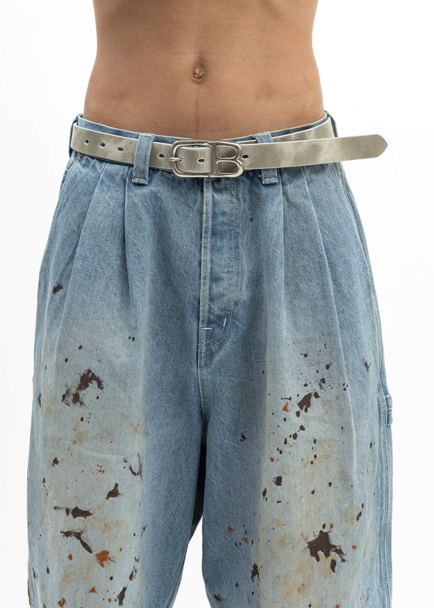 GREY DB BUCKLE BELT - Image 2