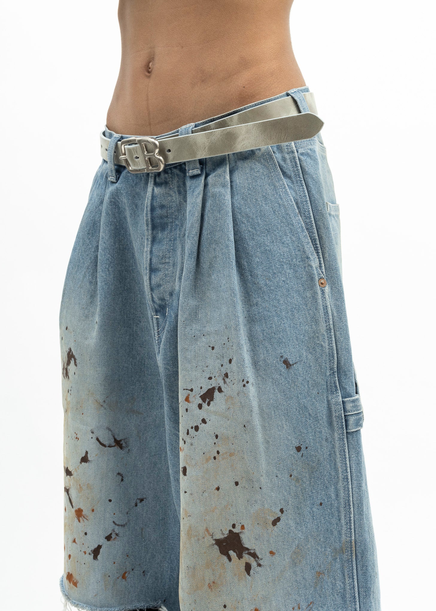 GREY DB BUCKLE BELT - Image 3