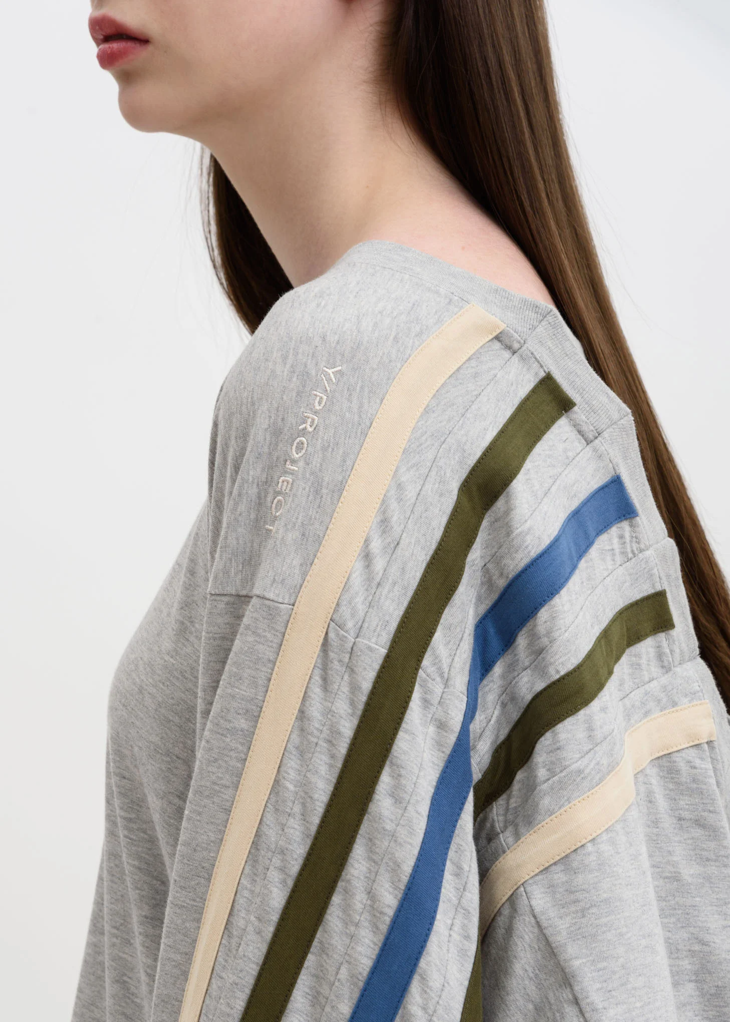 Grey Five Layer Sweatshirt - Image 6