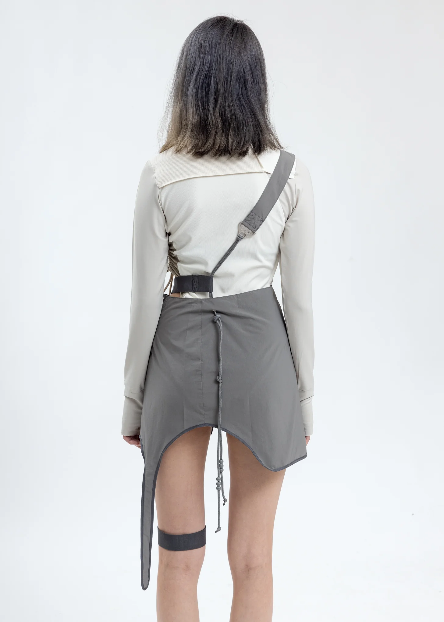 Grey Garter Skirt - Image 3