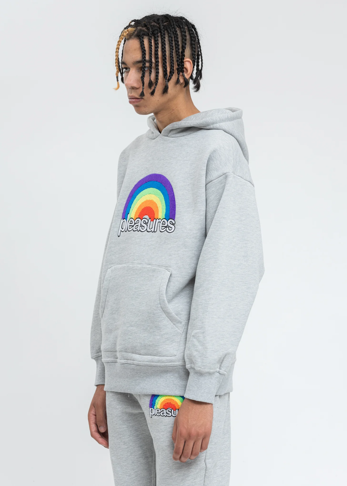 Grey Good Time Hoodie - Image 3