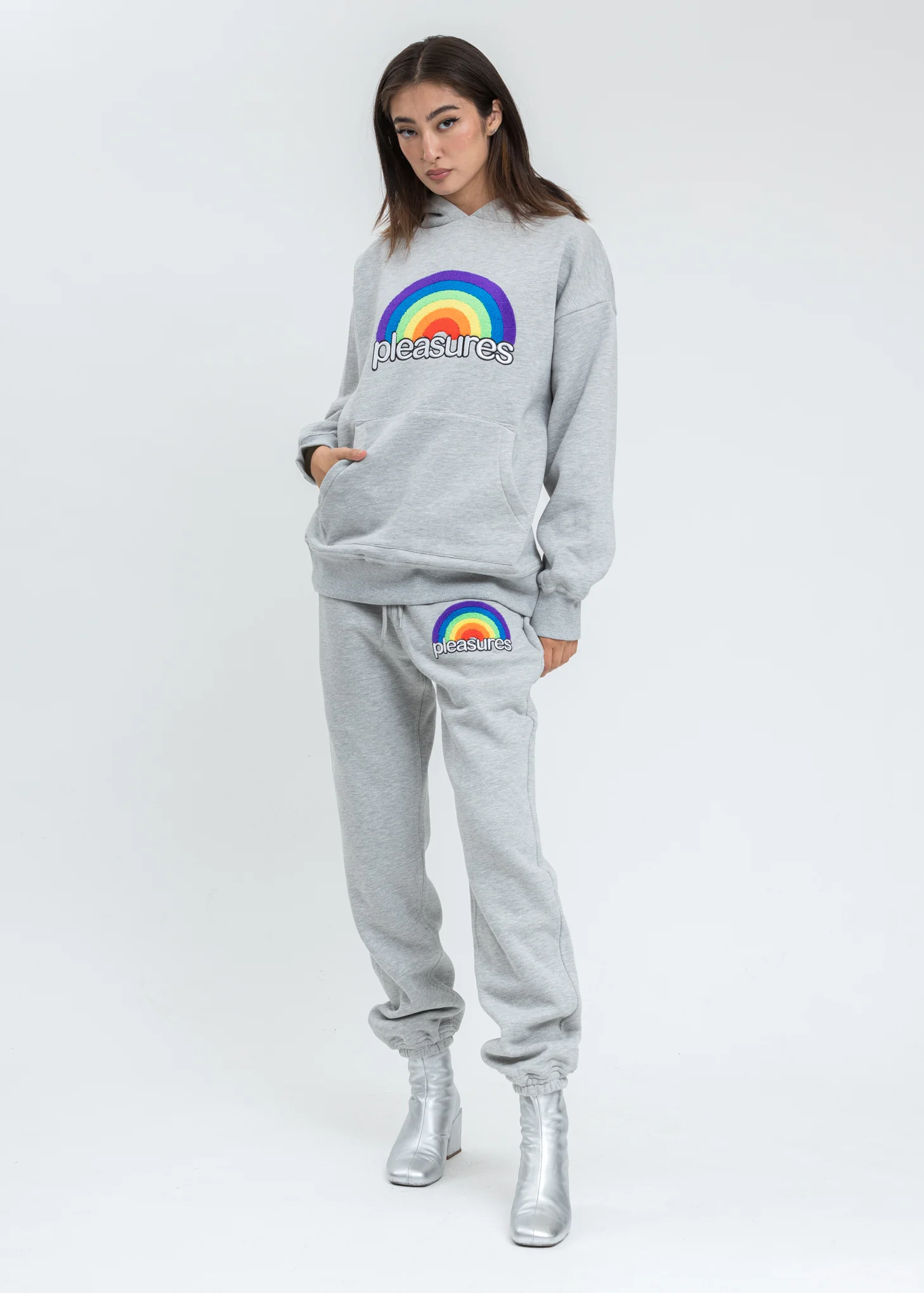 Grey Good Time Sweater Pants - Image 5