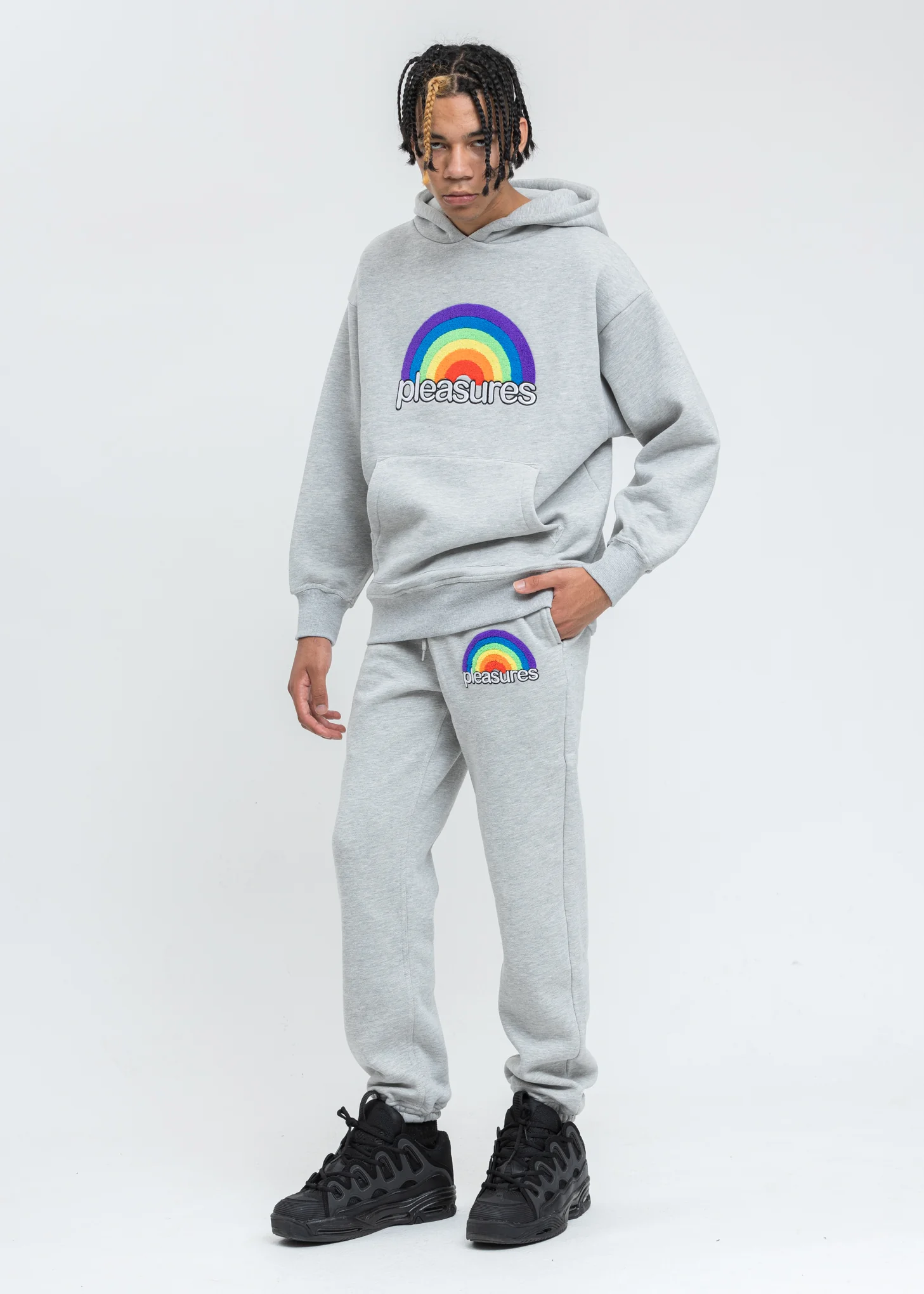 Grey Good Time Sweater Pants - Image 5