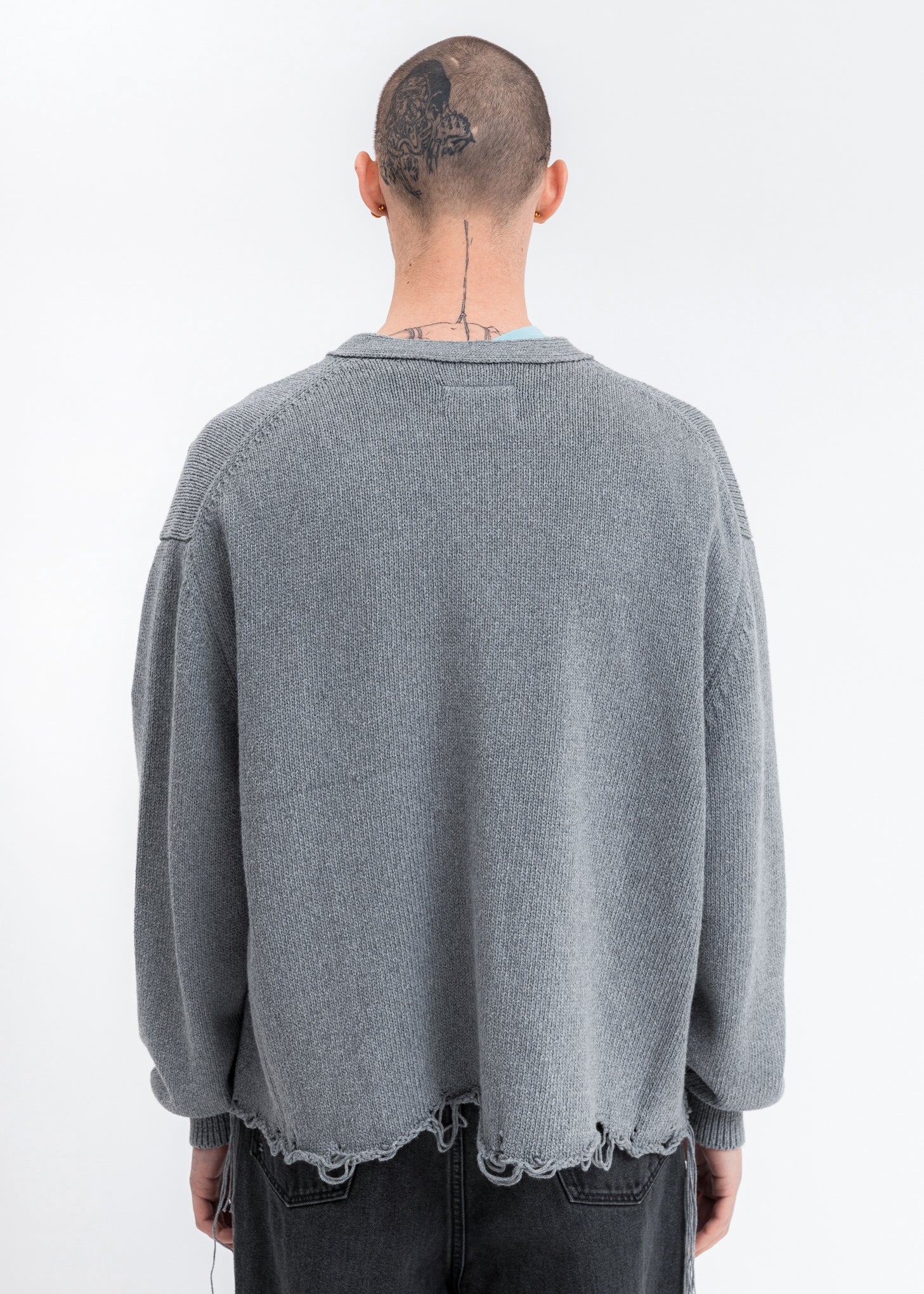 Grey Happy Balloons Cardigan - Image 4