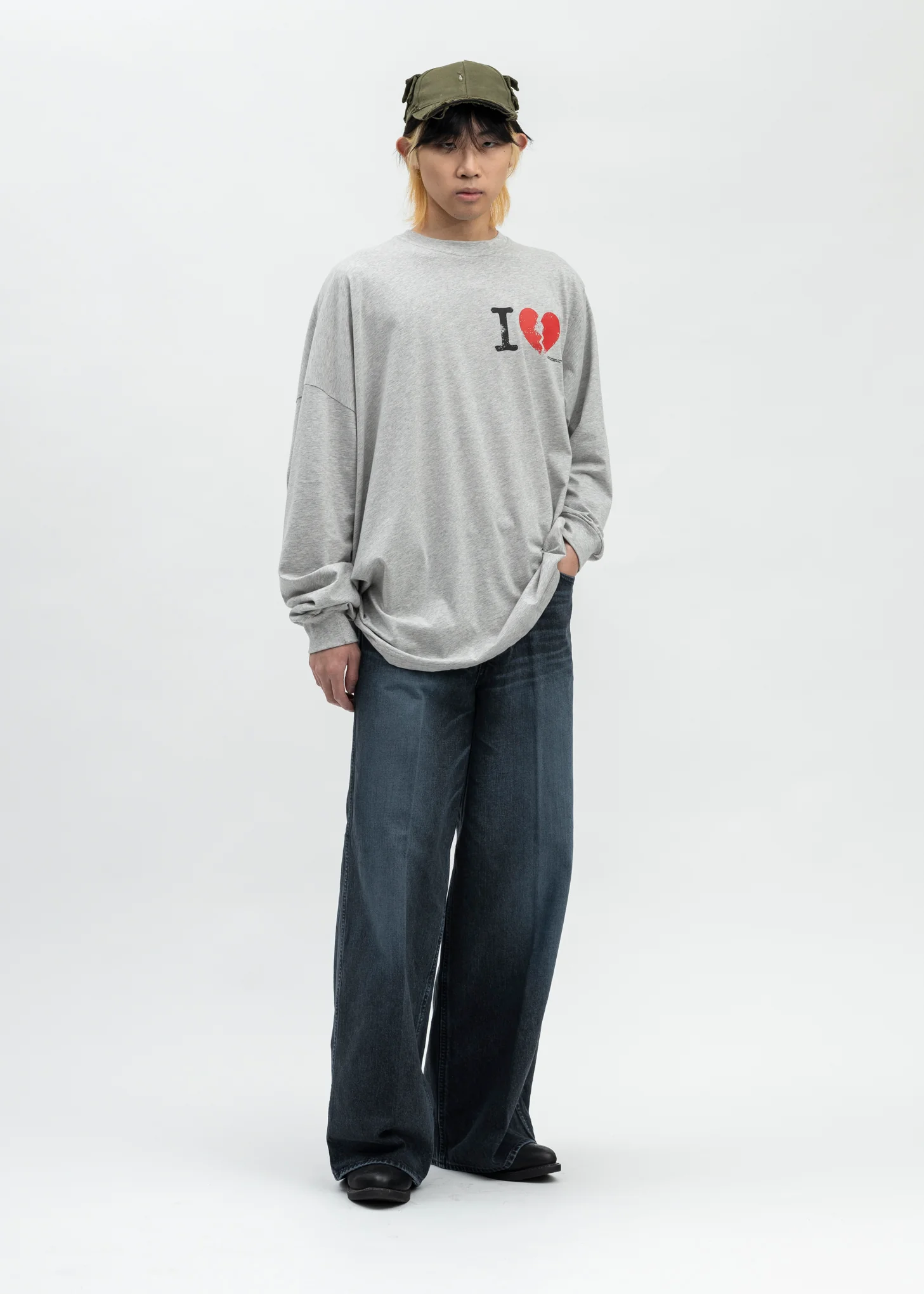 GREY I SUFFER LONG SLEEVE - Image 5