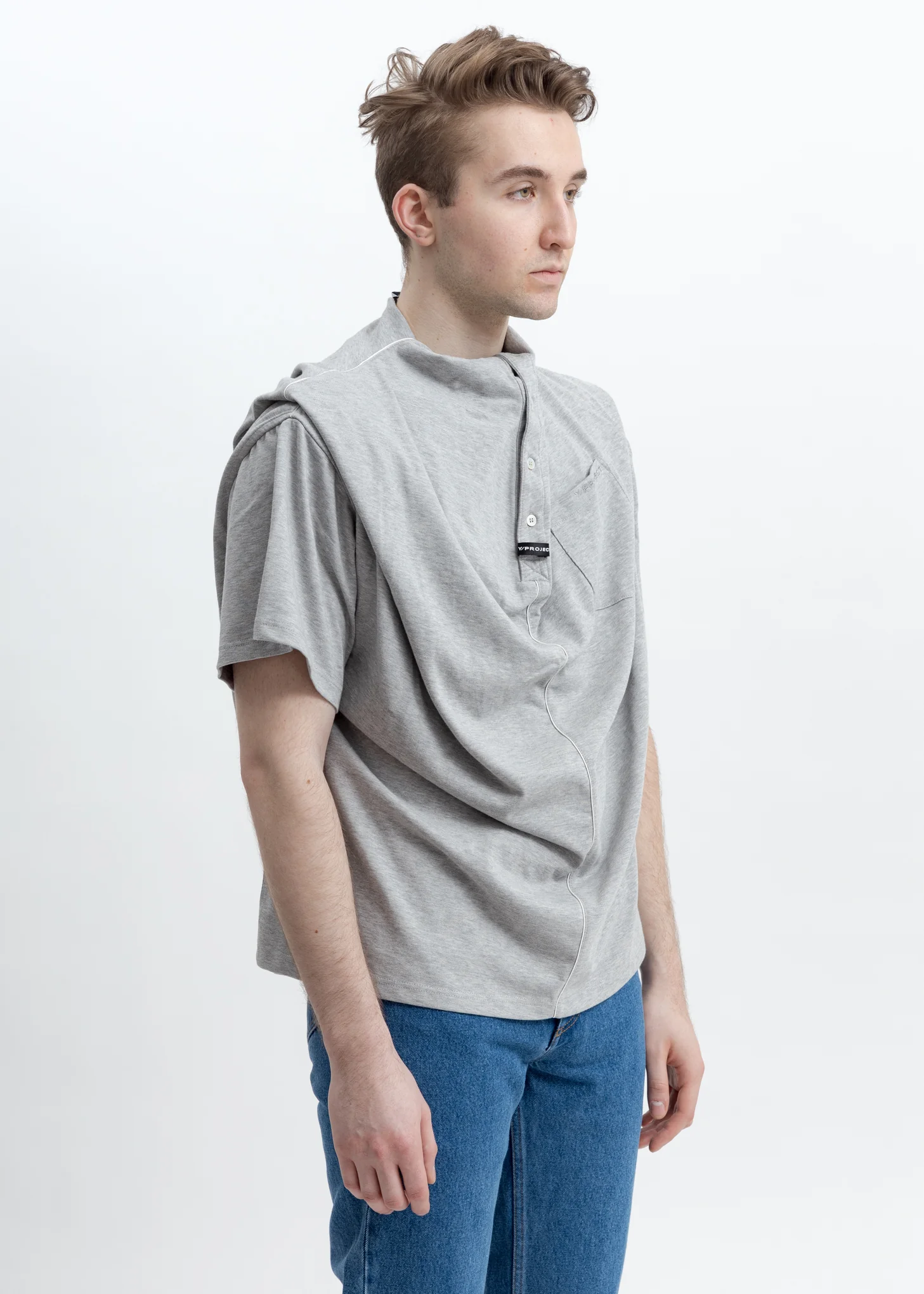 Grey Infinity T-Shirt - Image 3