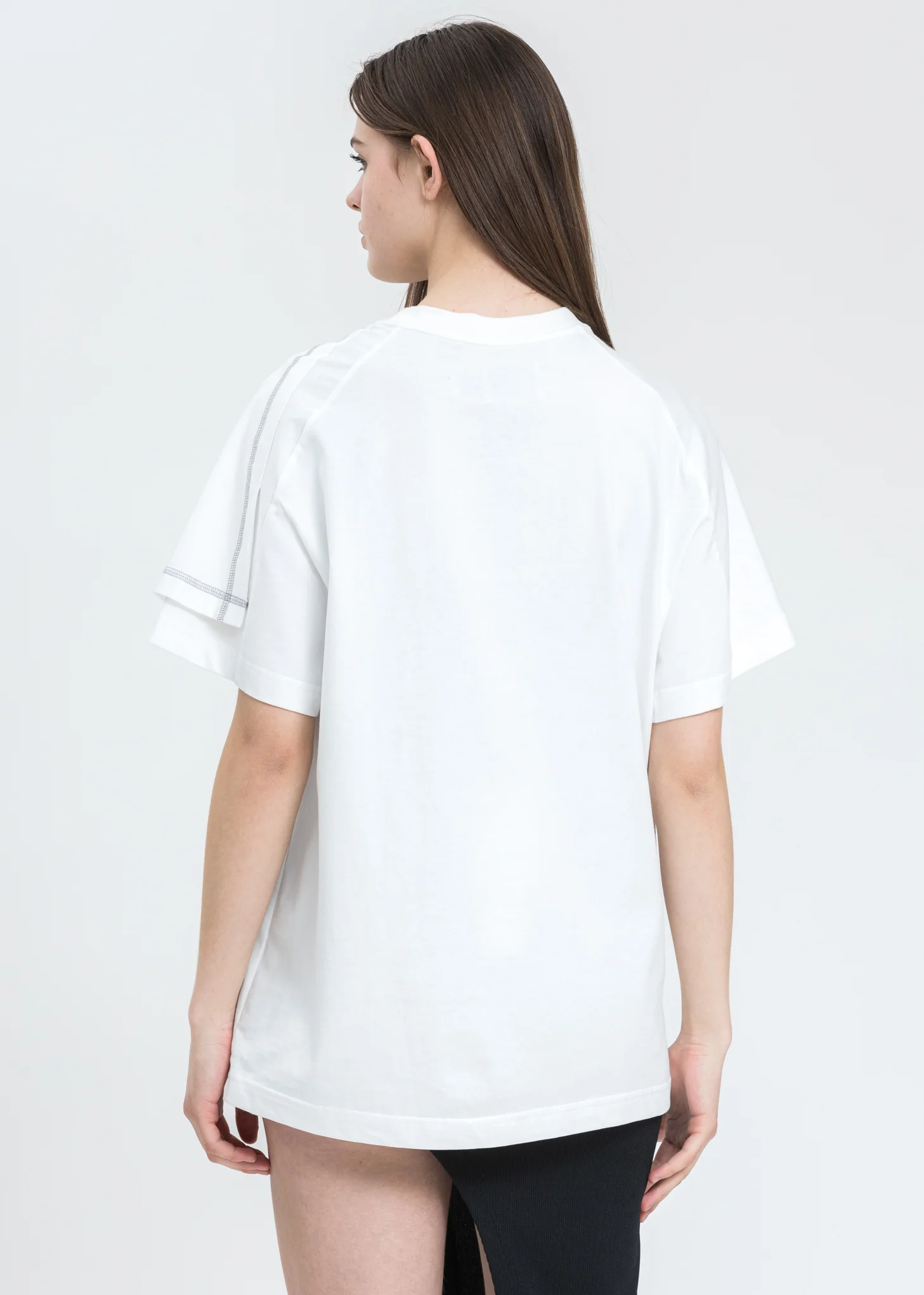 Grey Jersey 2 In 1 T-Shirt - Image 3
