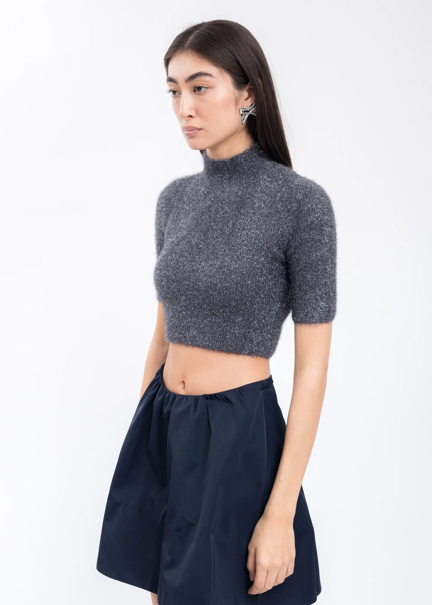 Grey Knit Top - Image 3