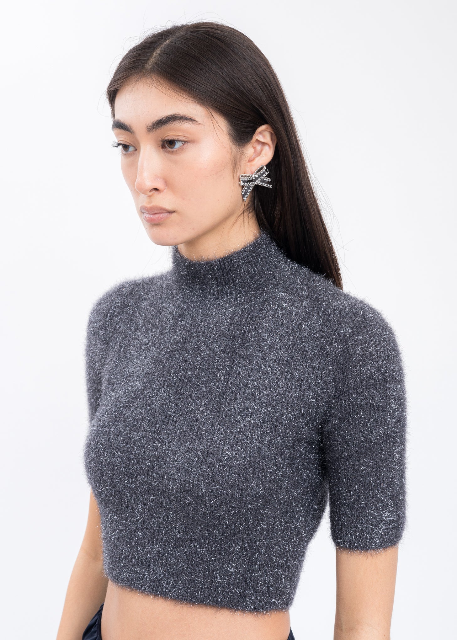 Grey Knit Top - Image 4