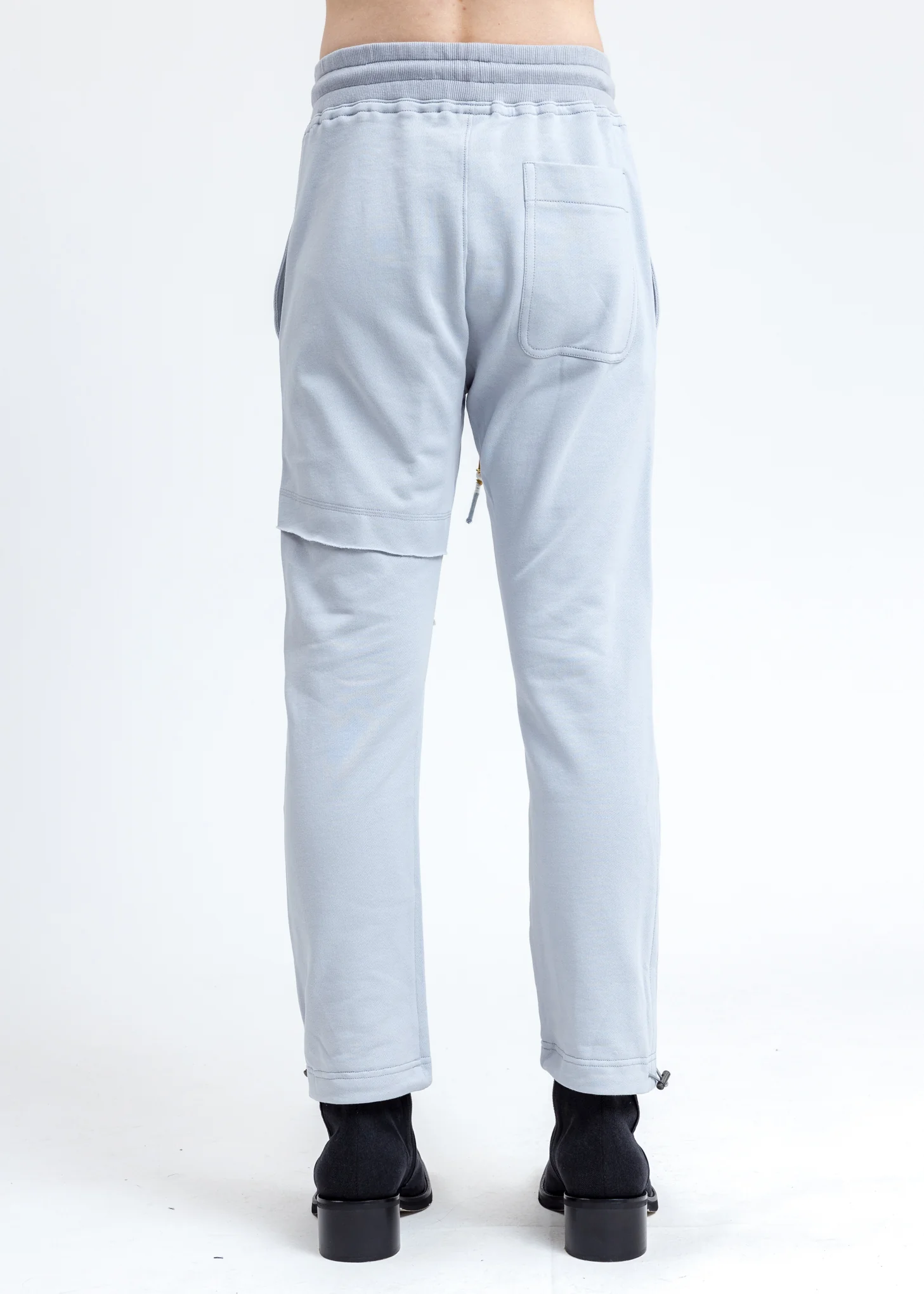 Blue Lace Detail Pants - Image 4
